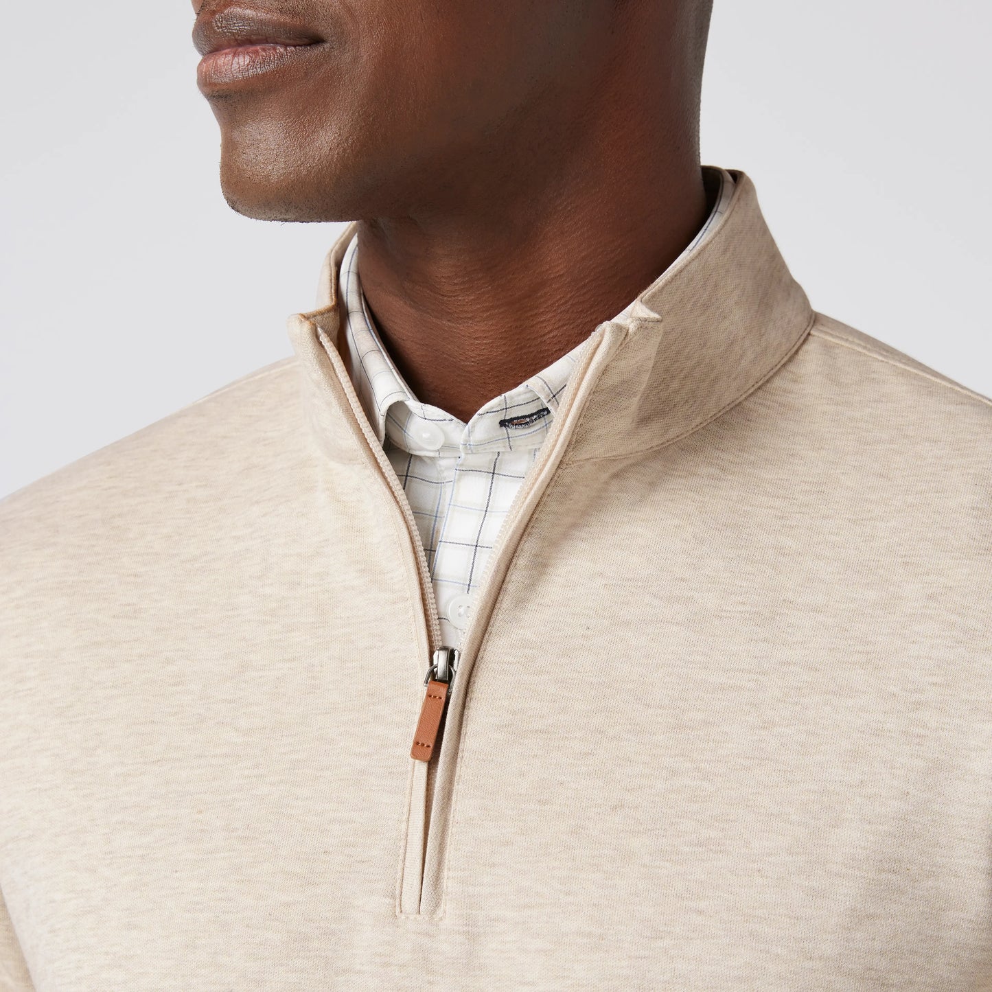 KPI Quarter Zip - Ivory