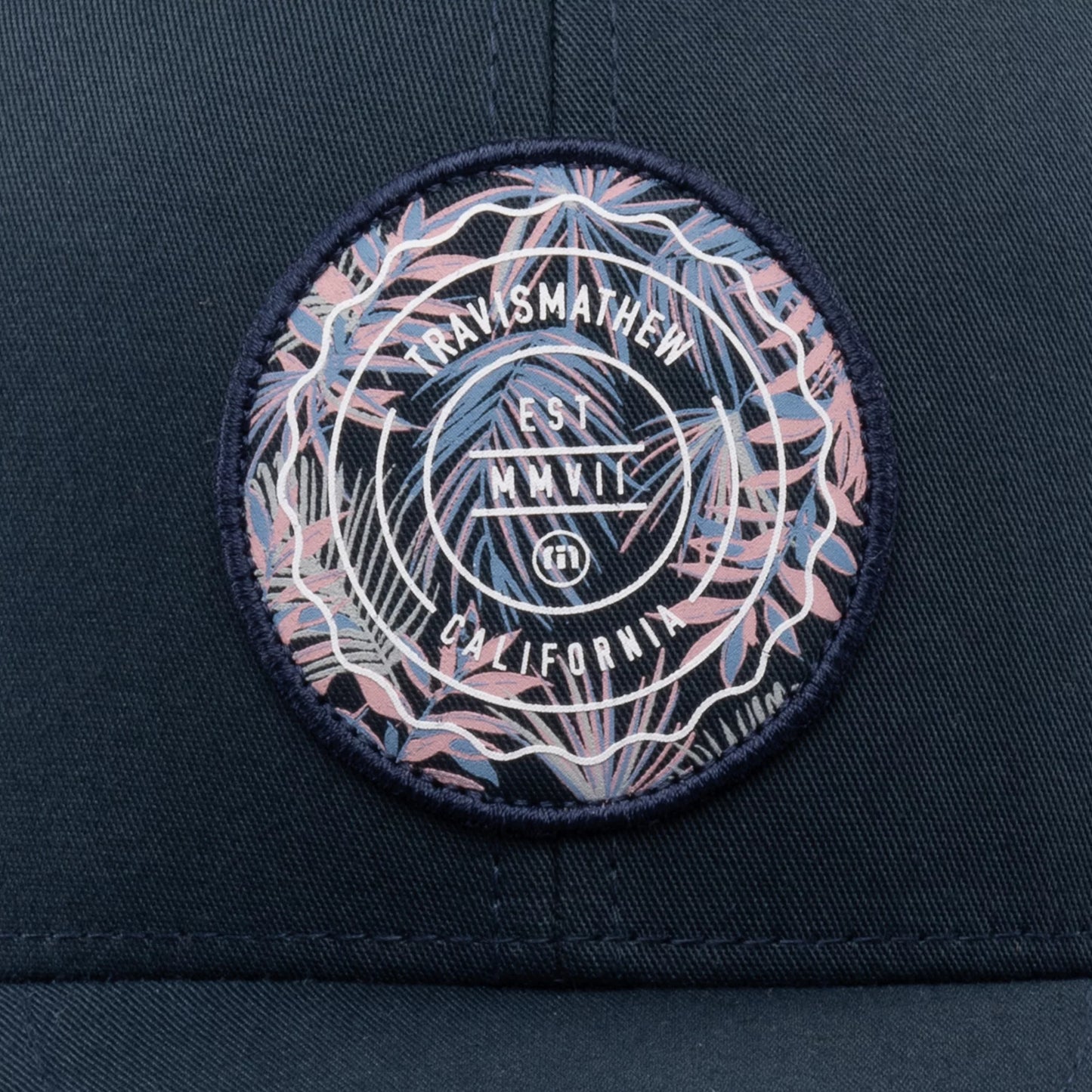 The Patch Floral Cap - Blue