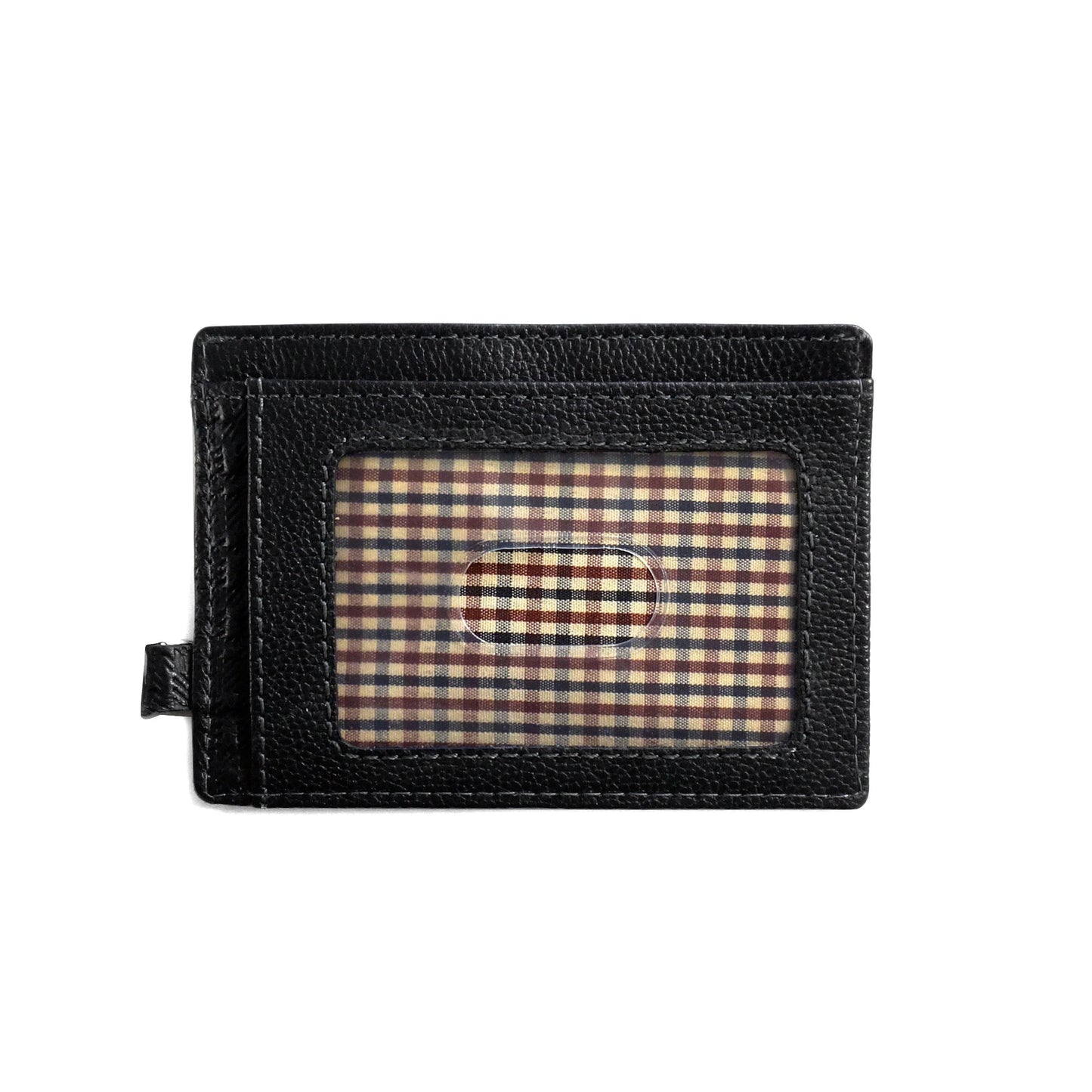 Garth Leather ID Card Case - Black