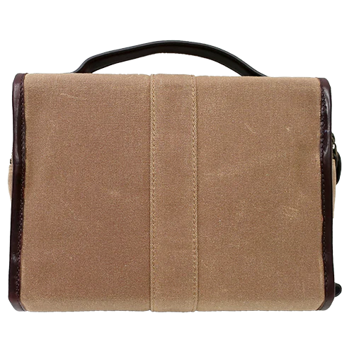 Waxed Canvas Hanging Travel Kit