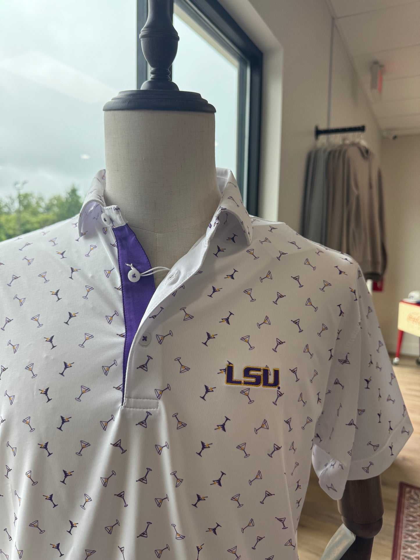 LSU Martini Polo