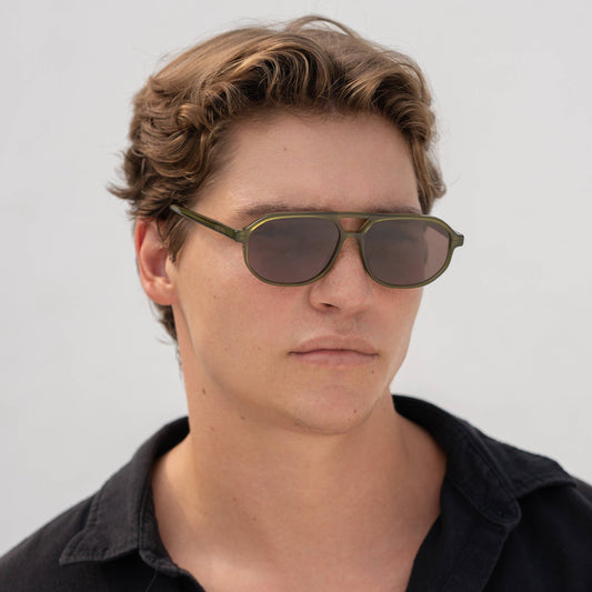 Fenix Acetate Mens Aviator Sunglasses