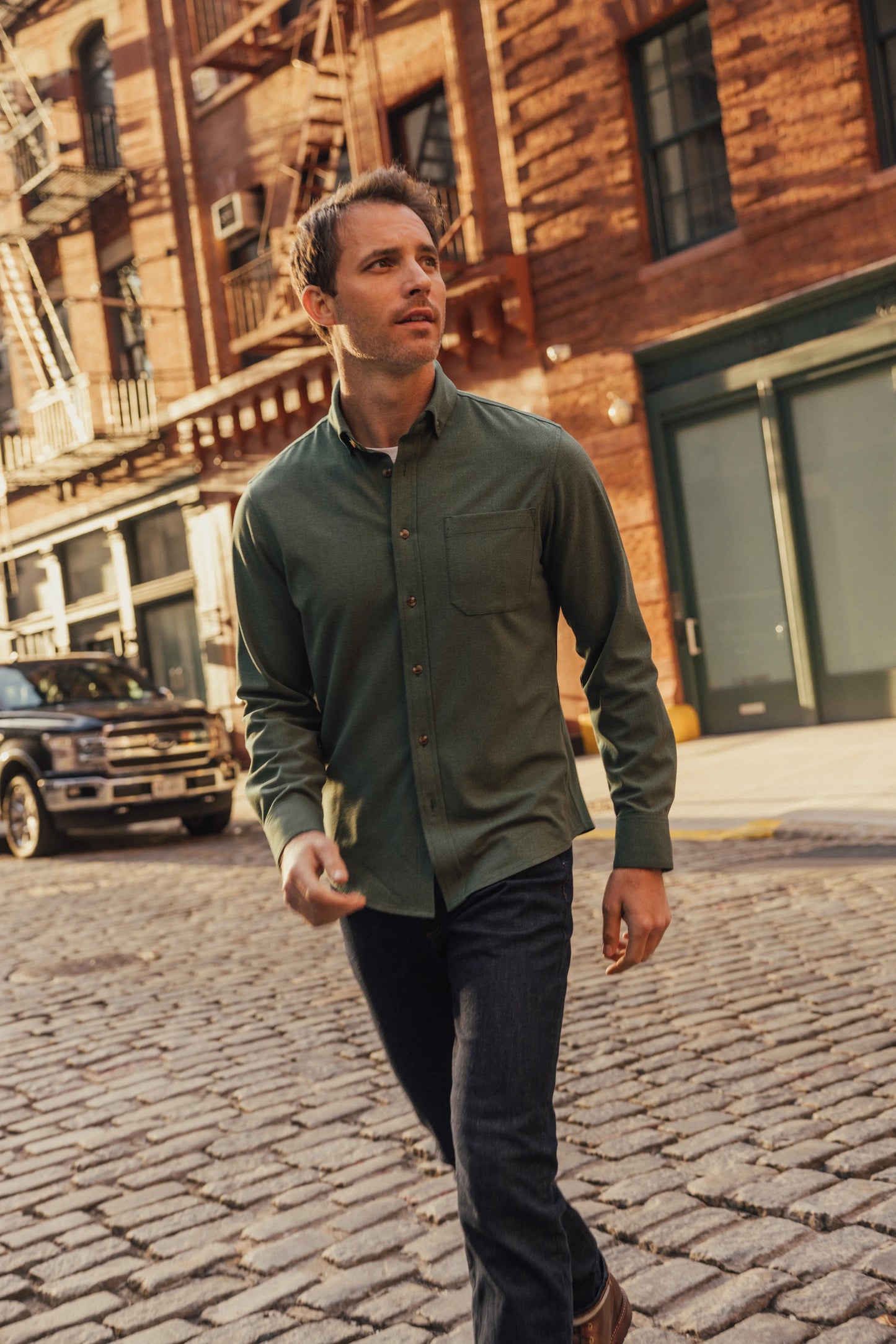 City Flannel - Spruce Heather