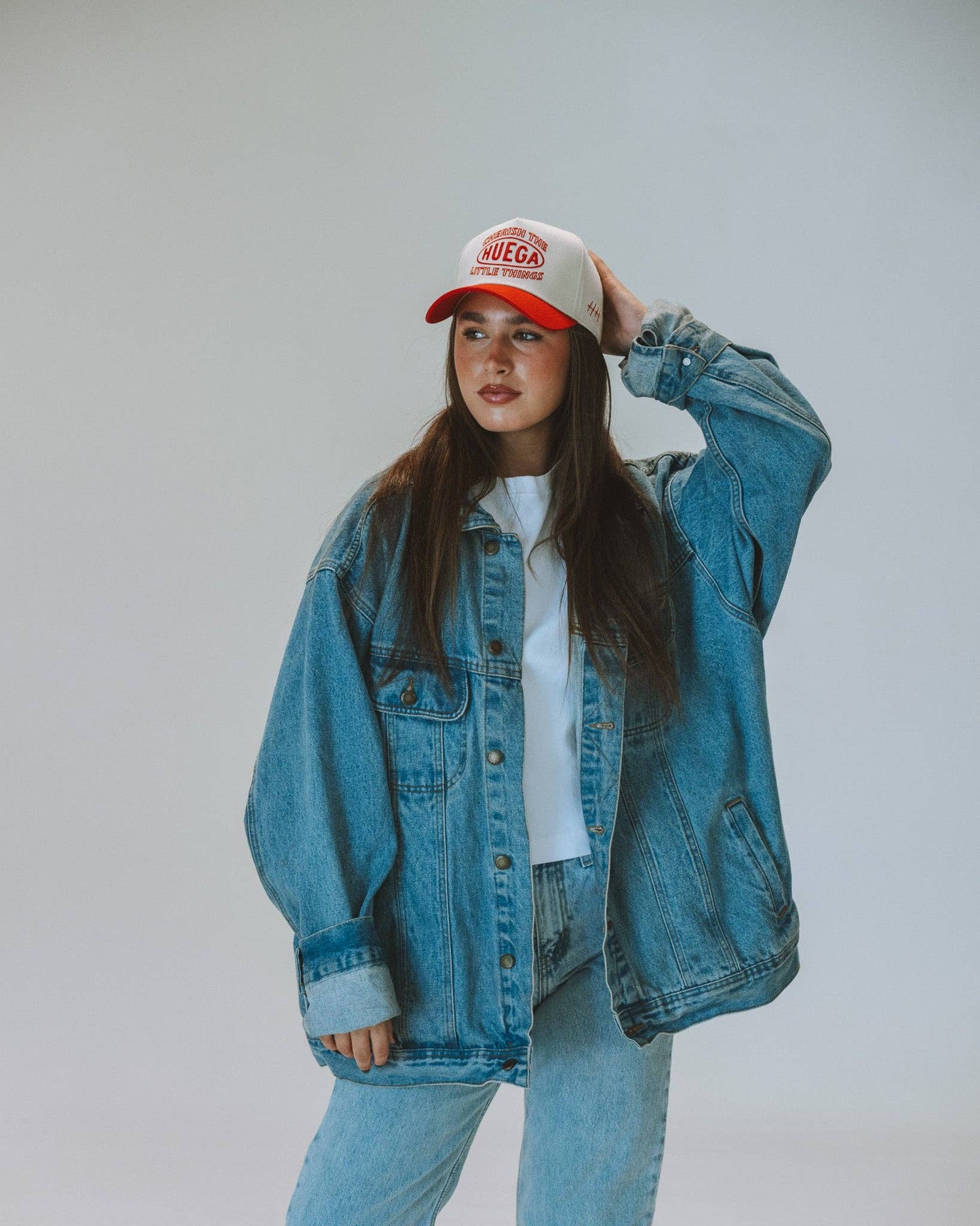 Circuit - Red & Natural Hat