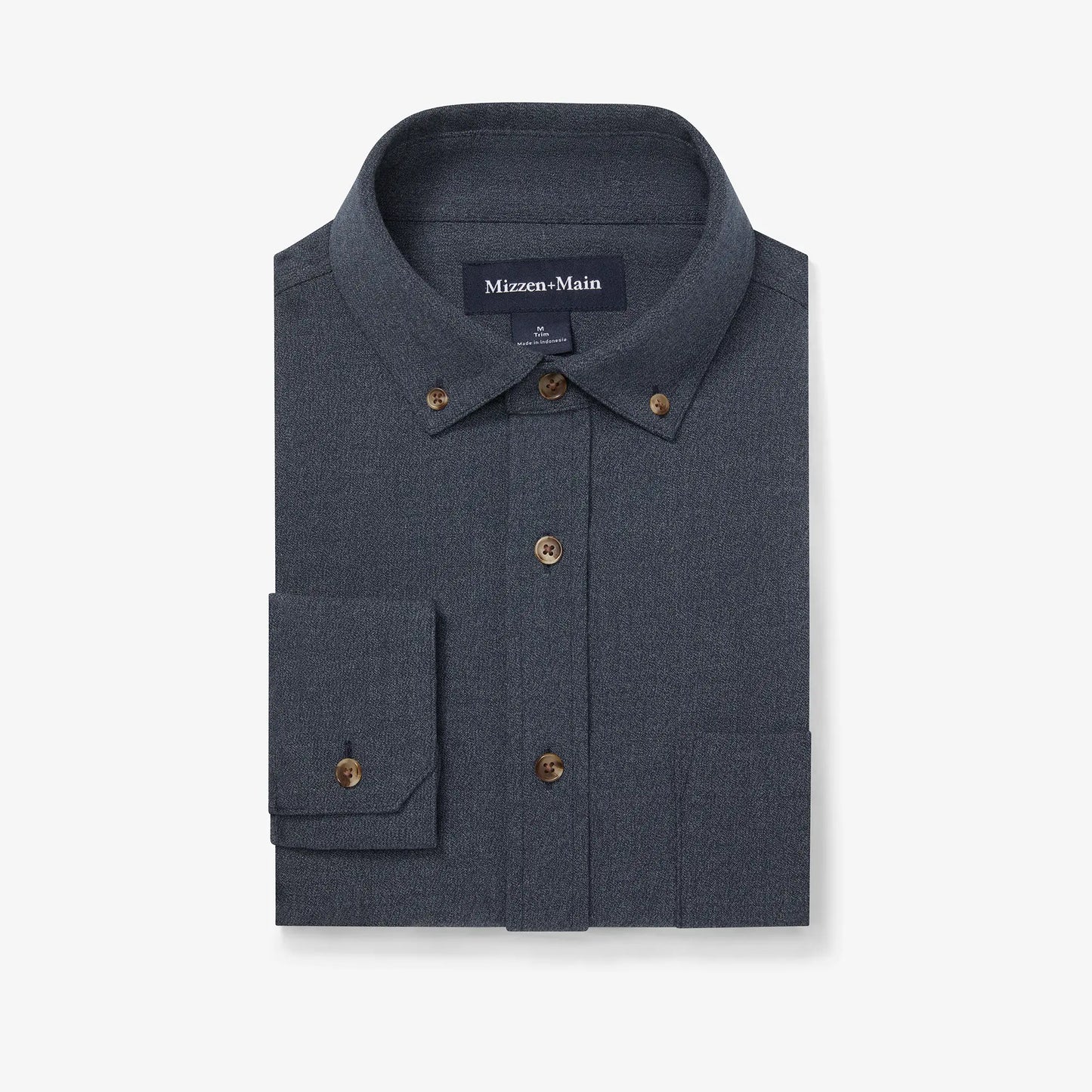 City Flannel - Navy Heather