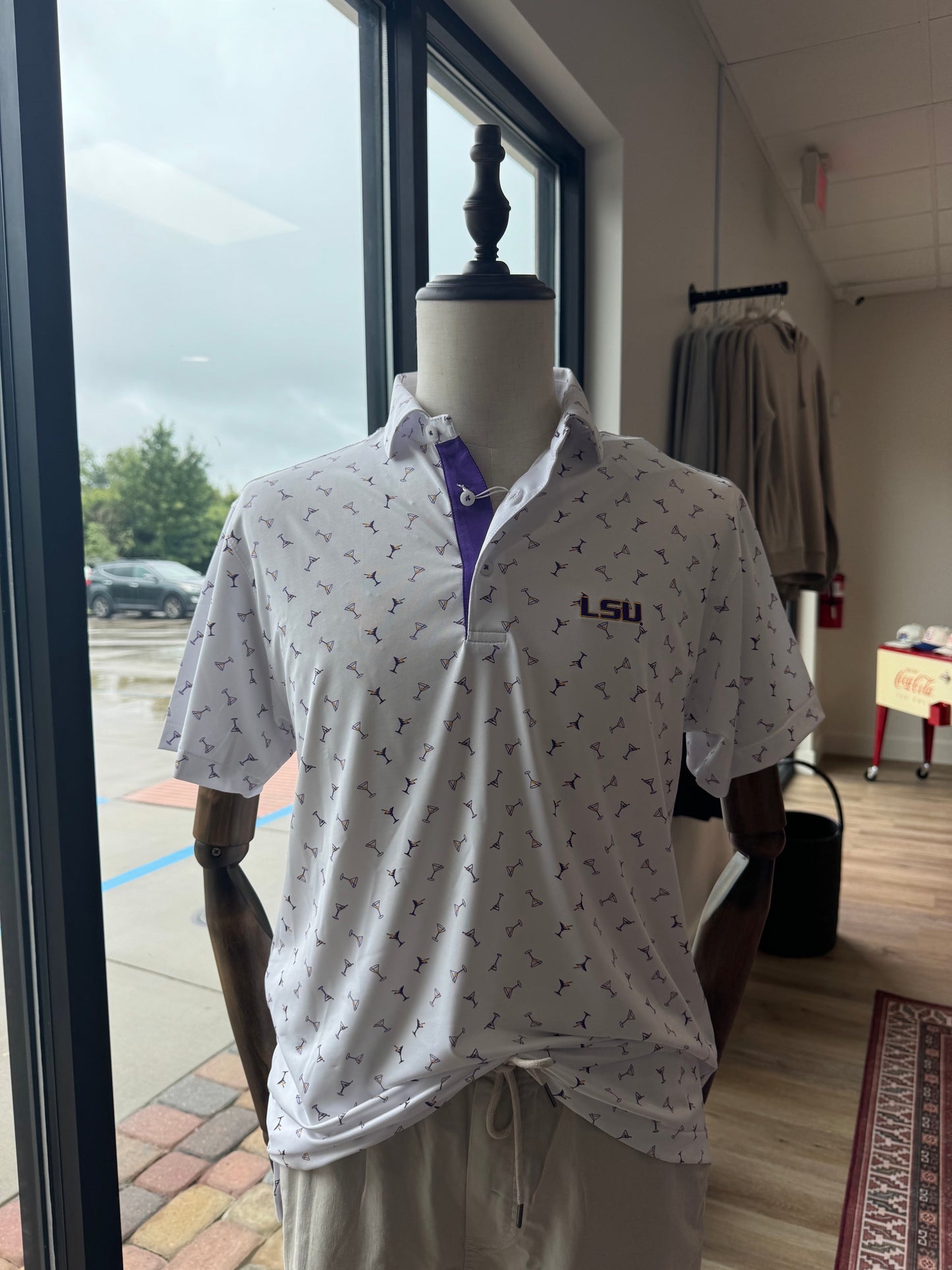 LSU Martini Polo