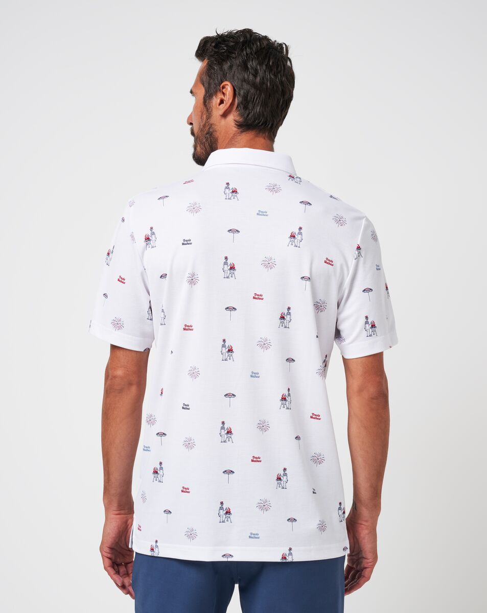 Neighborhood Party Polo - White