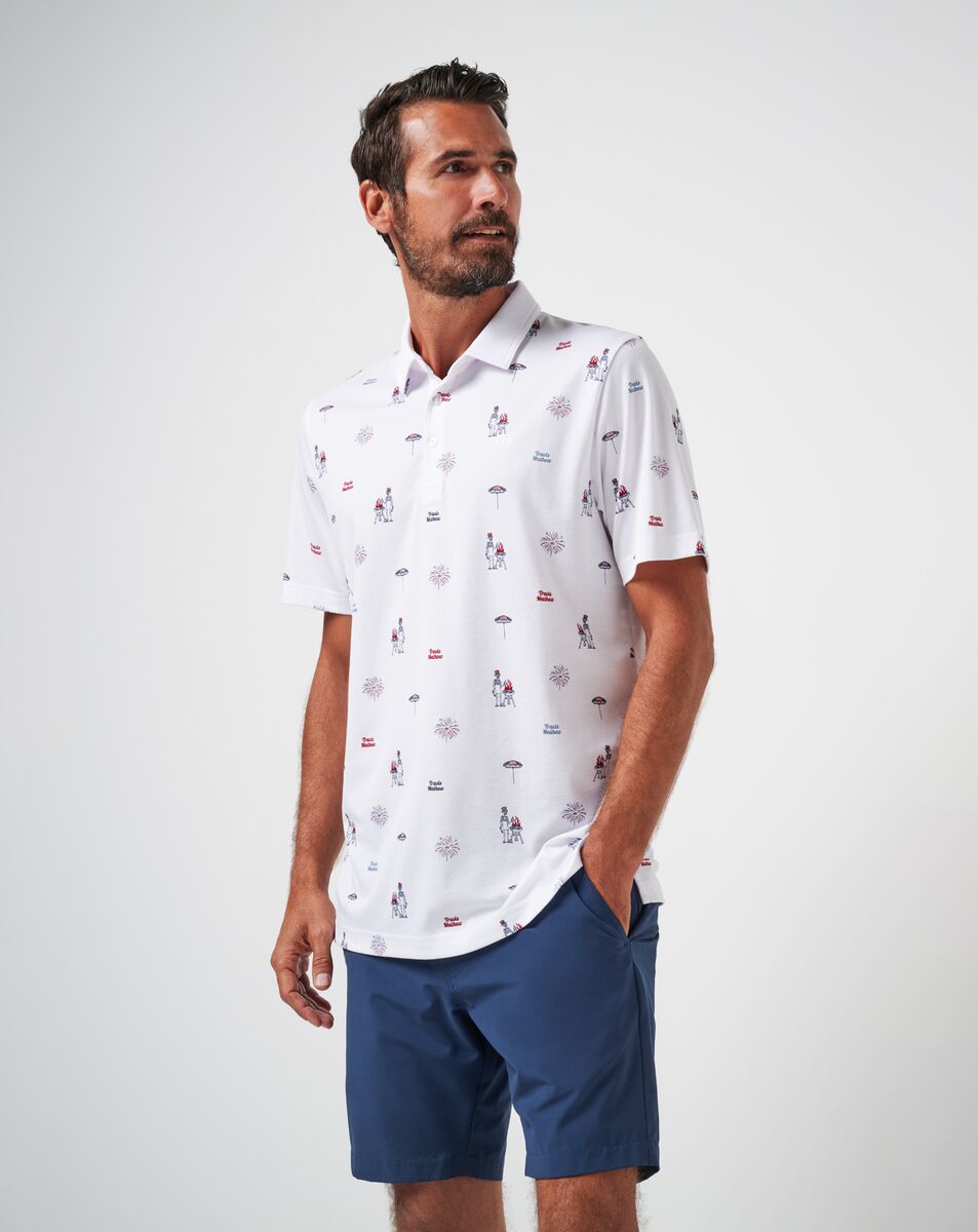 Neighborhood Party Polo - White