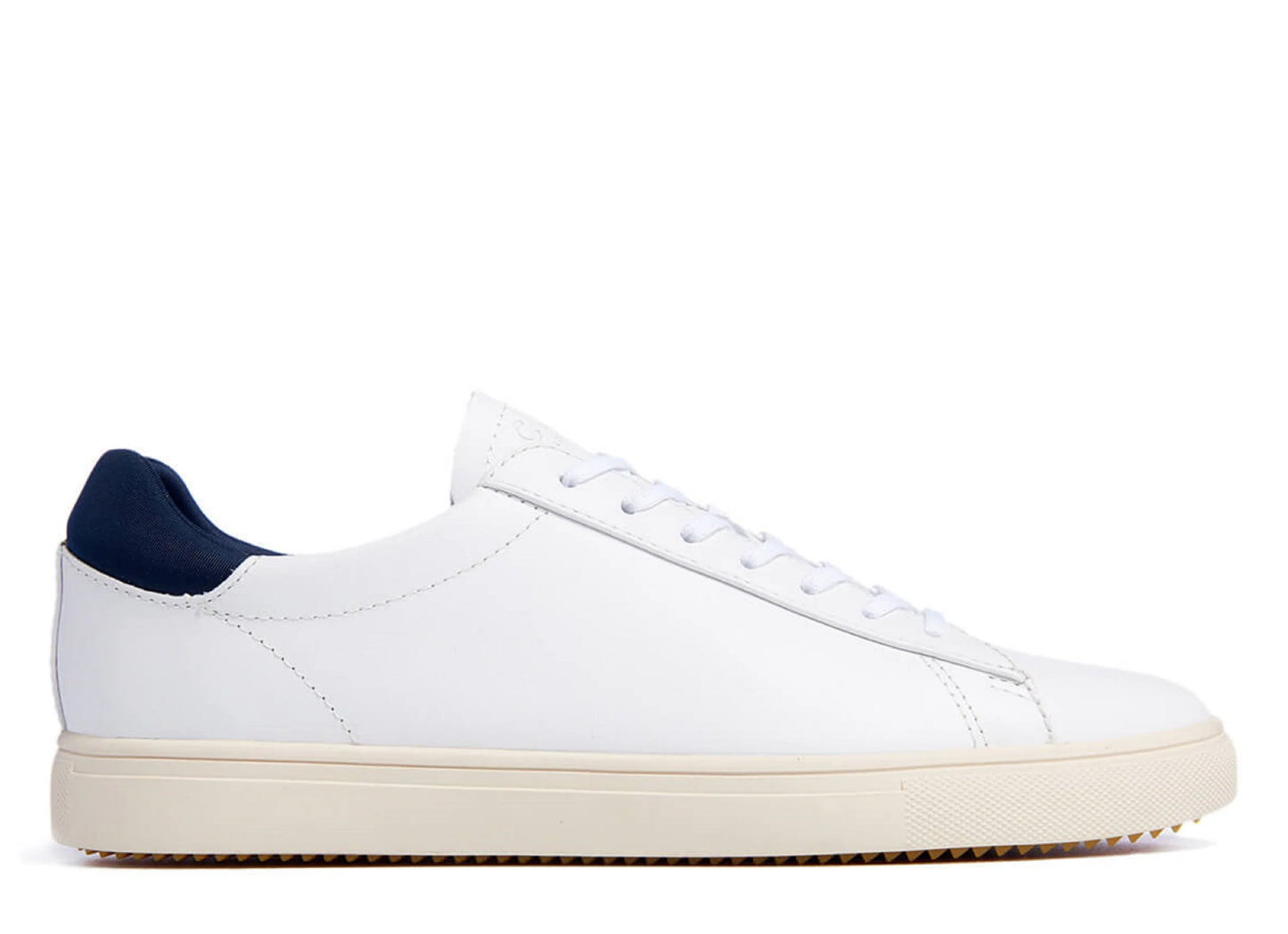 BRADLEY - White/Navy Leather