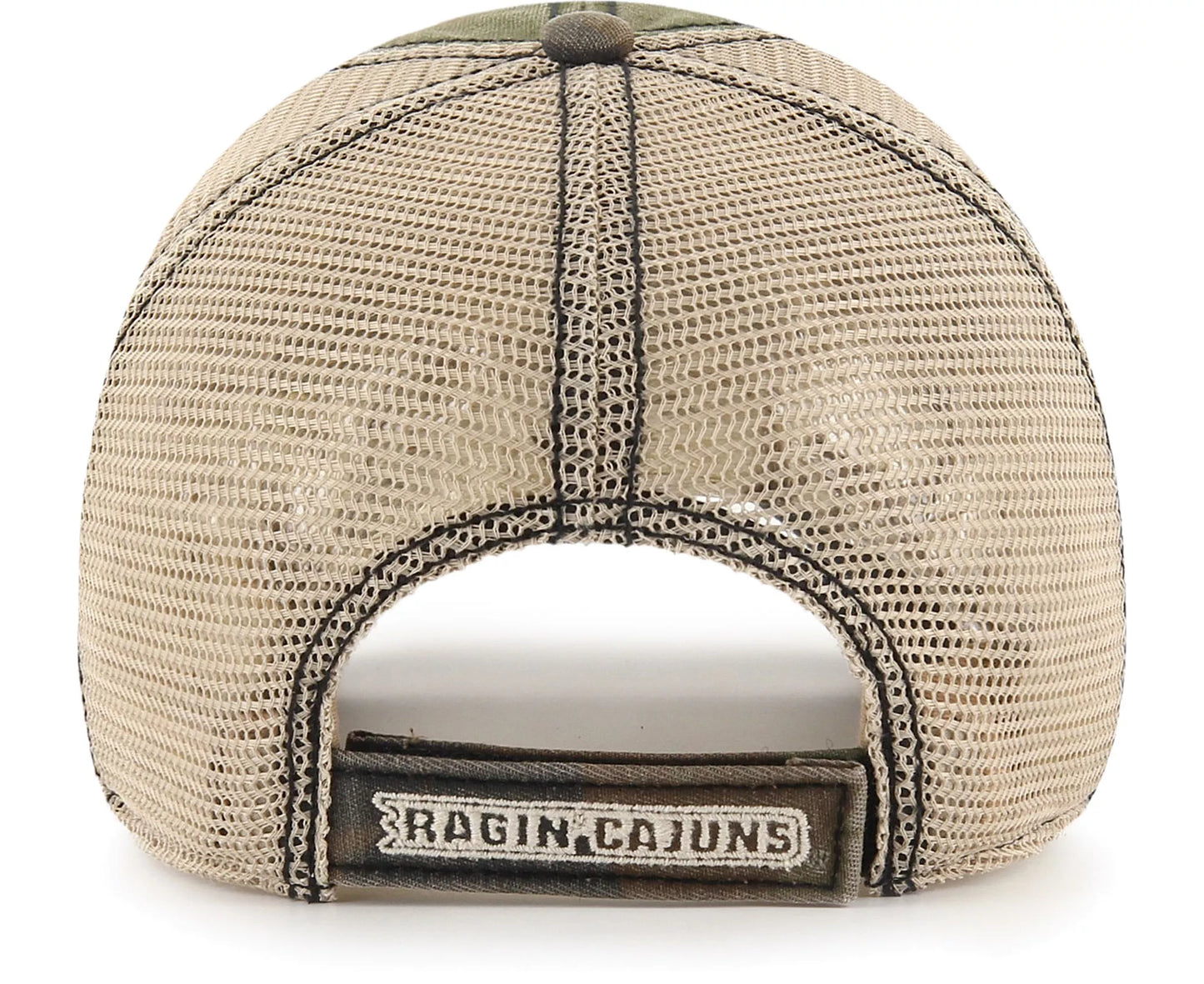 Ragin' Cajuns Camo Burnett Clean Up Adjustable Hat