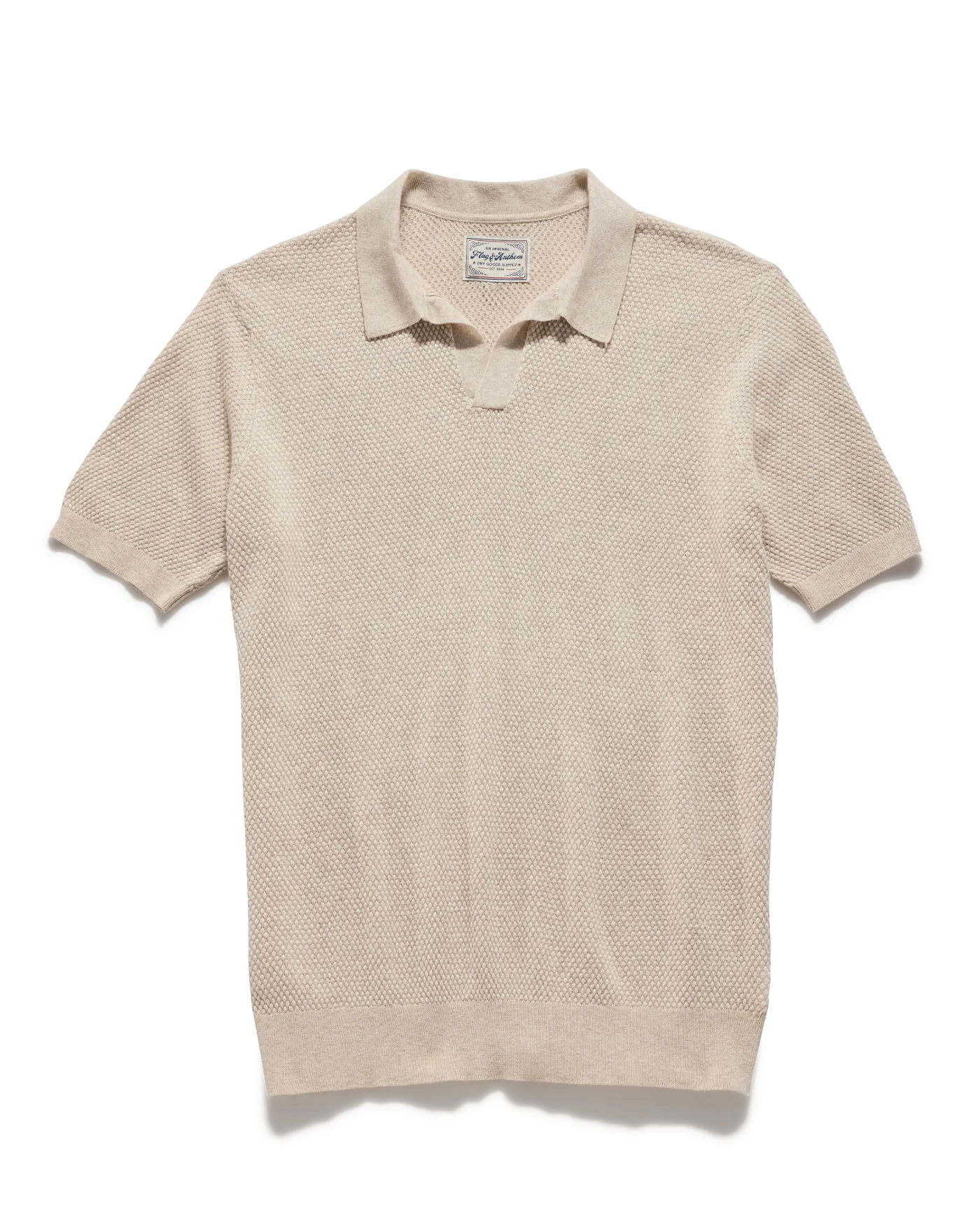 Glenview Sweater Polo - Cream