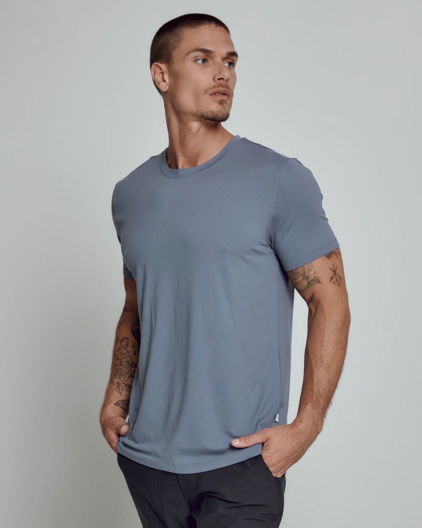 Core Crew Neck Tee - Folkstone