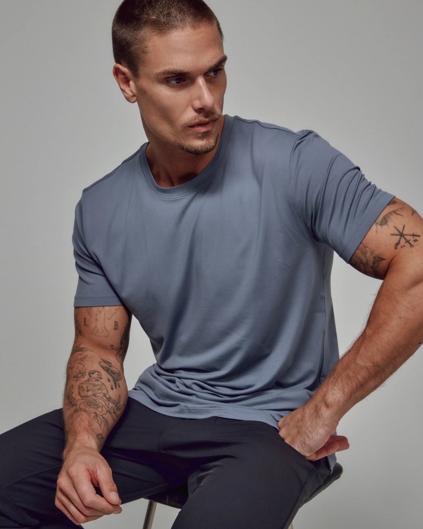 Core Crew Neck Tee - Folkstone