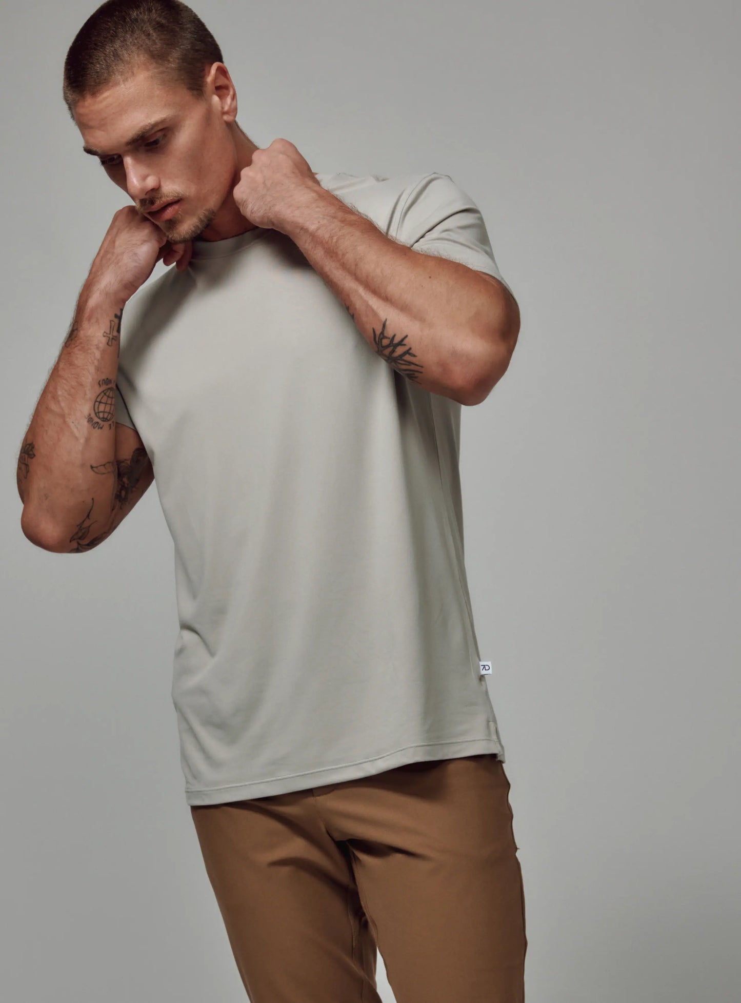 Core Crew Neck Tee - Rock Ridge