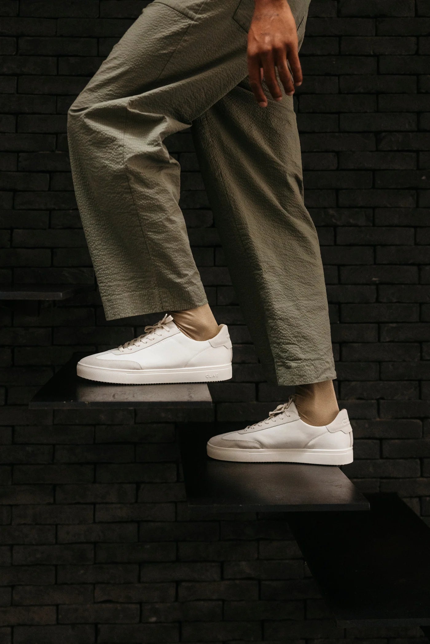 DEANE - Triple Off-White Leather