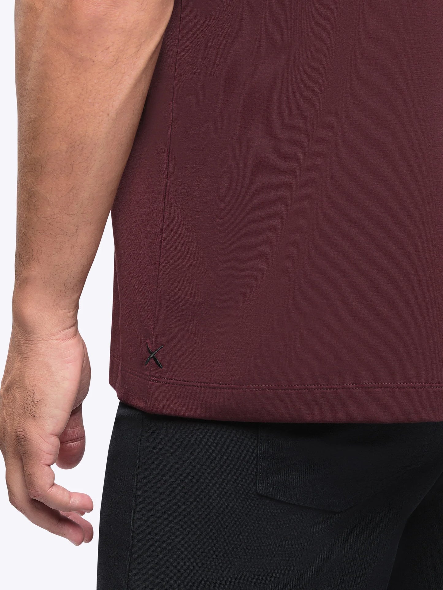Cuts Forever Tee - Deep Cranberry