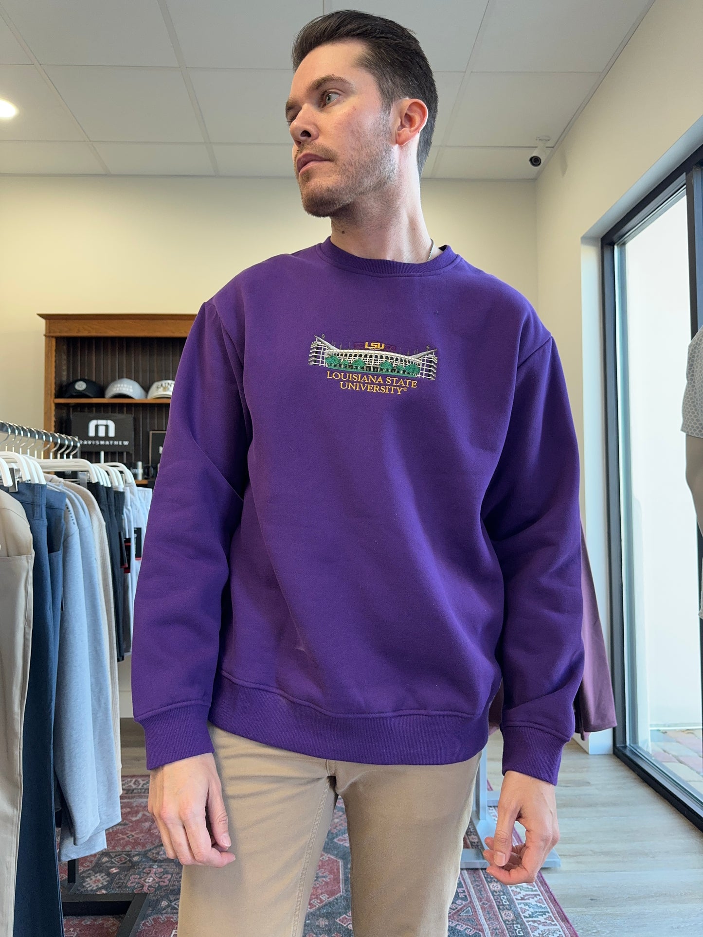 LSU Crewneck