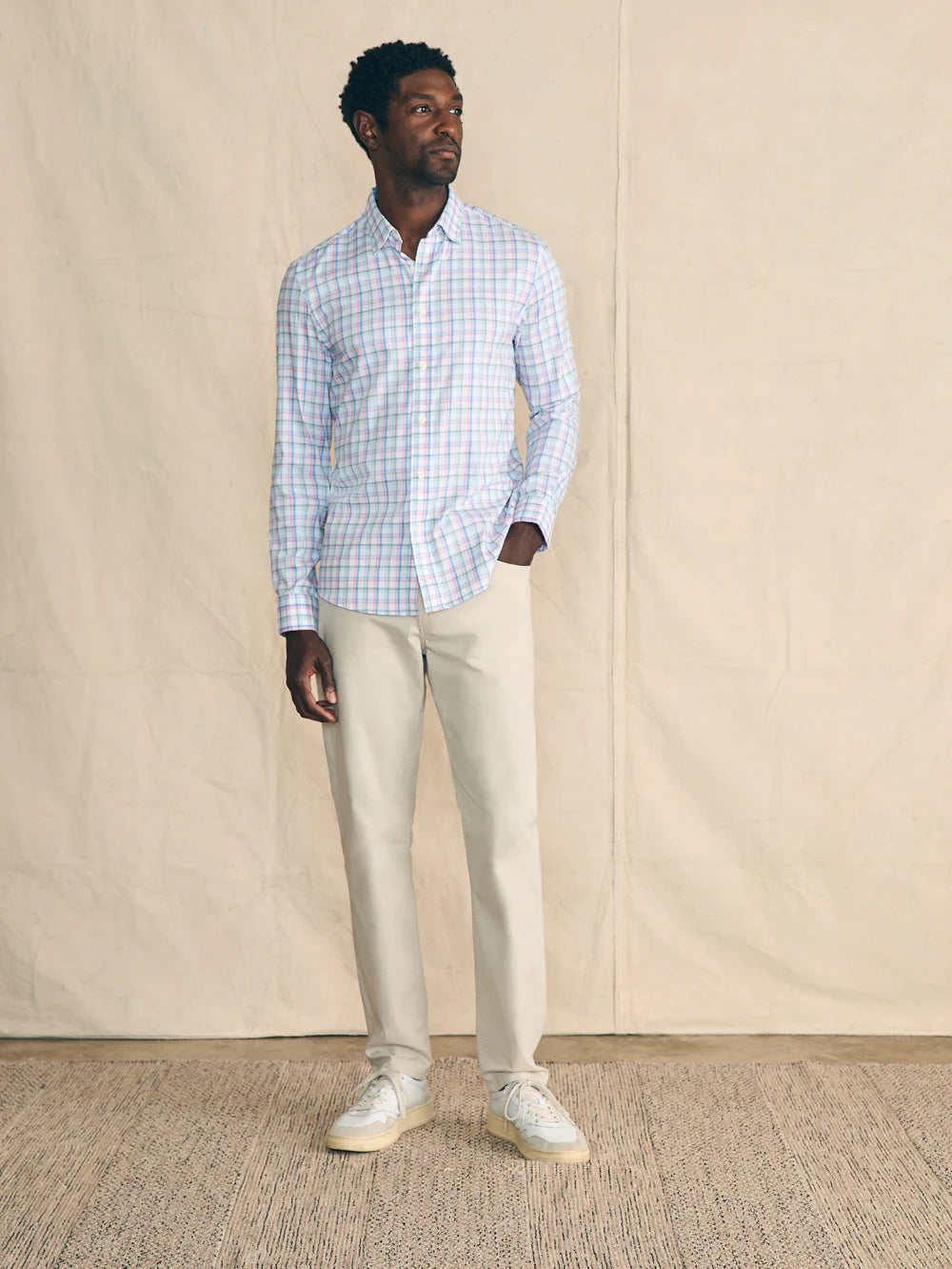 Faherty Movement Button Up - Plaid