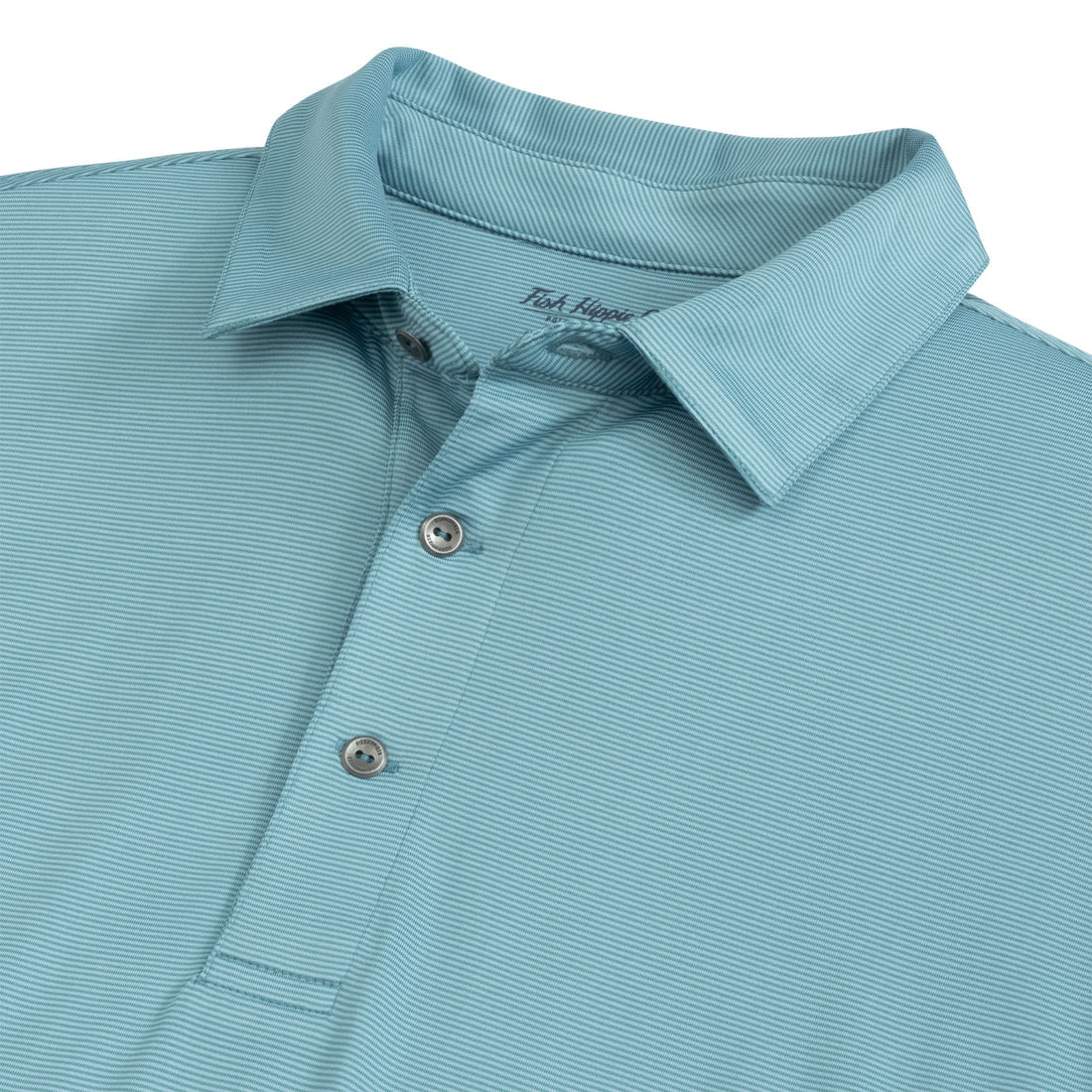 Runnel Stripe Performance Polo - Ranger Blue