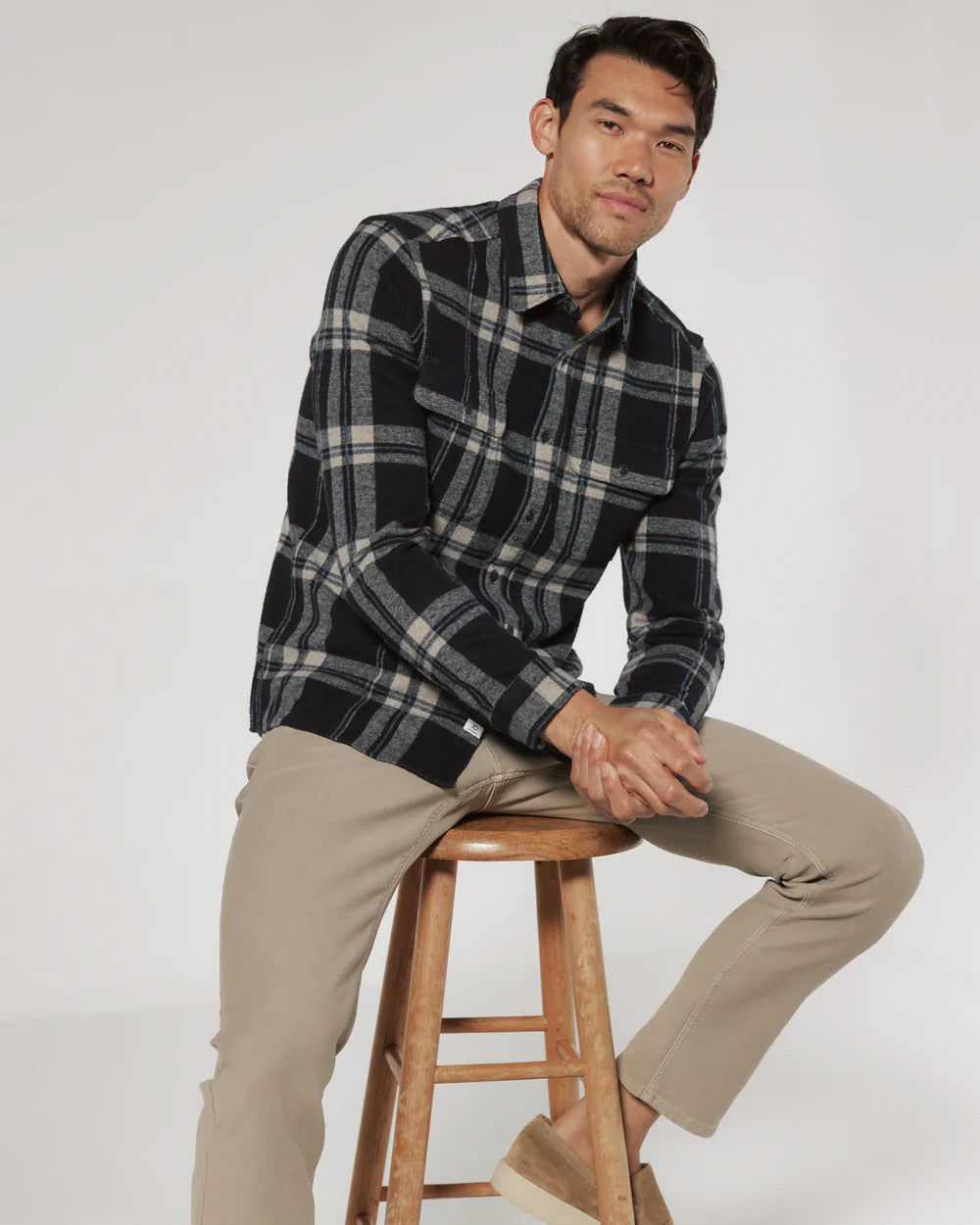 Generation Plaid Shirt - Navy