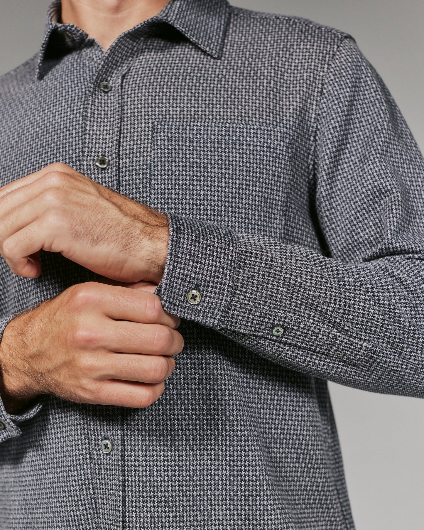 Generation Knit Shirt - Black/Navy