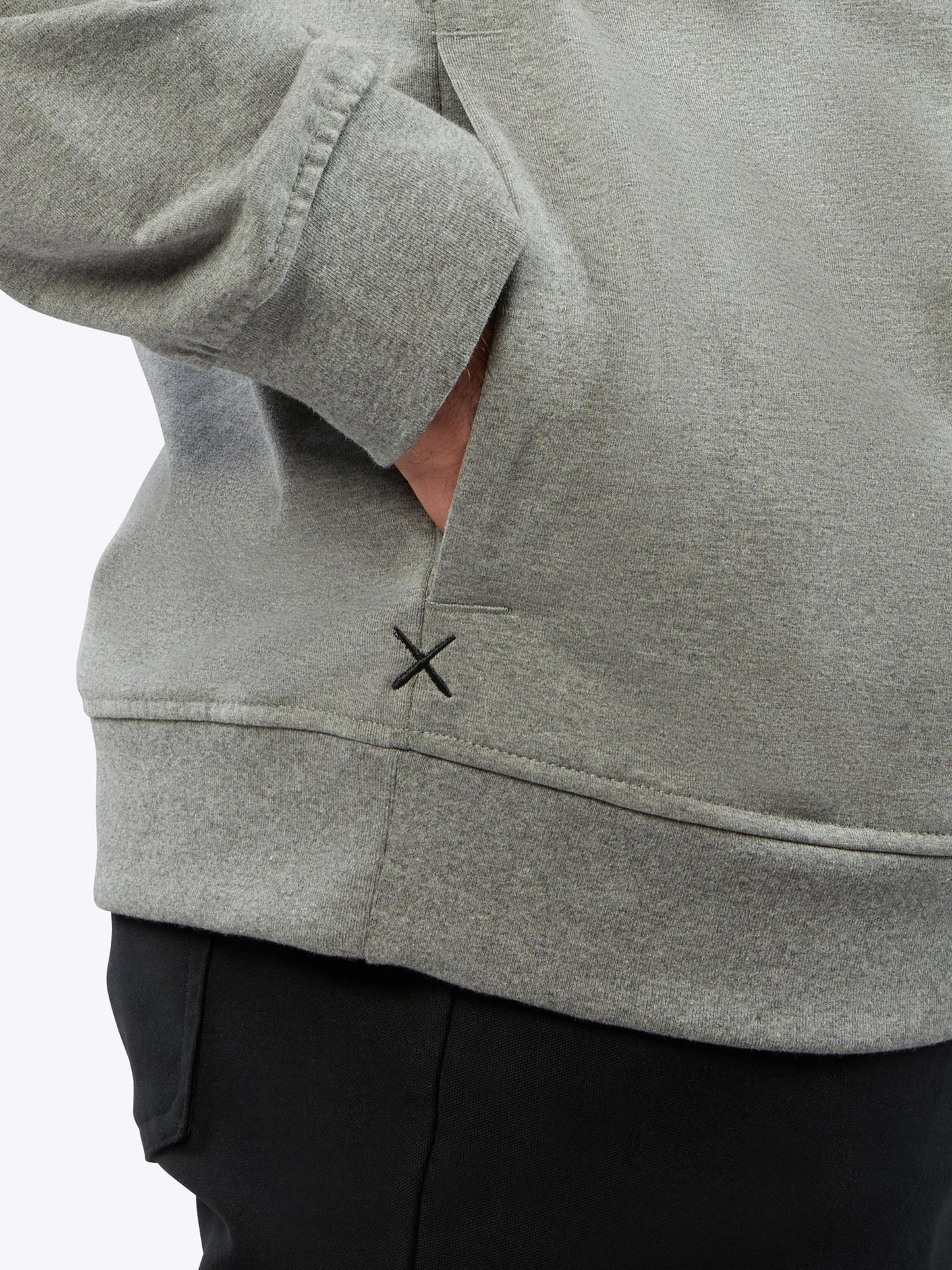 Hyperloop Hoodie - Heather Grey