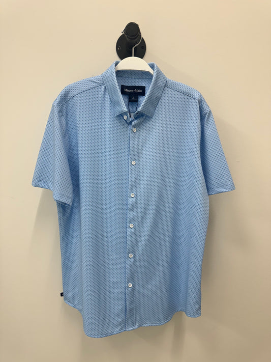 Halyard Short Sleeve - Light Blue Multi Dot