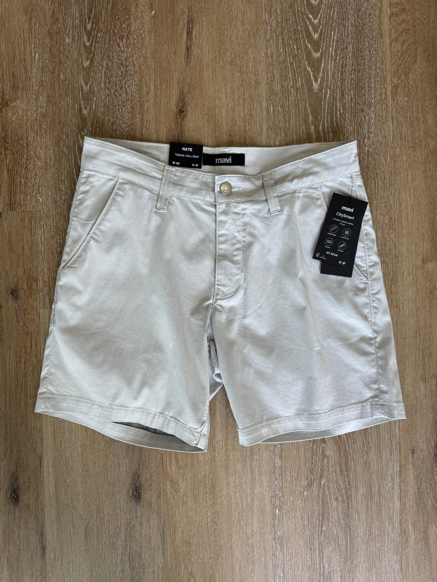 Nate 7" Inseam Shorts - Stone City Smart
