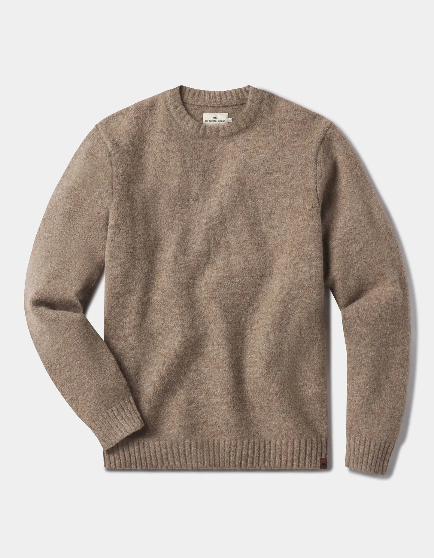 Homebound Crewneck Sweater - Toasted Chestnut