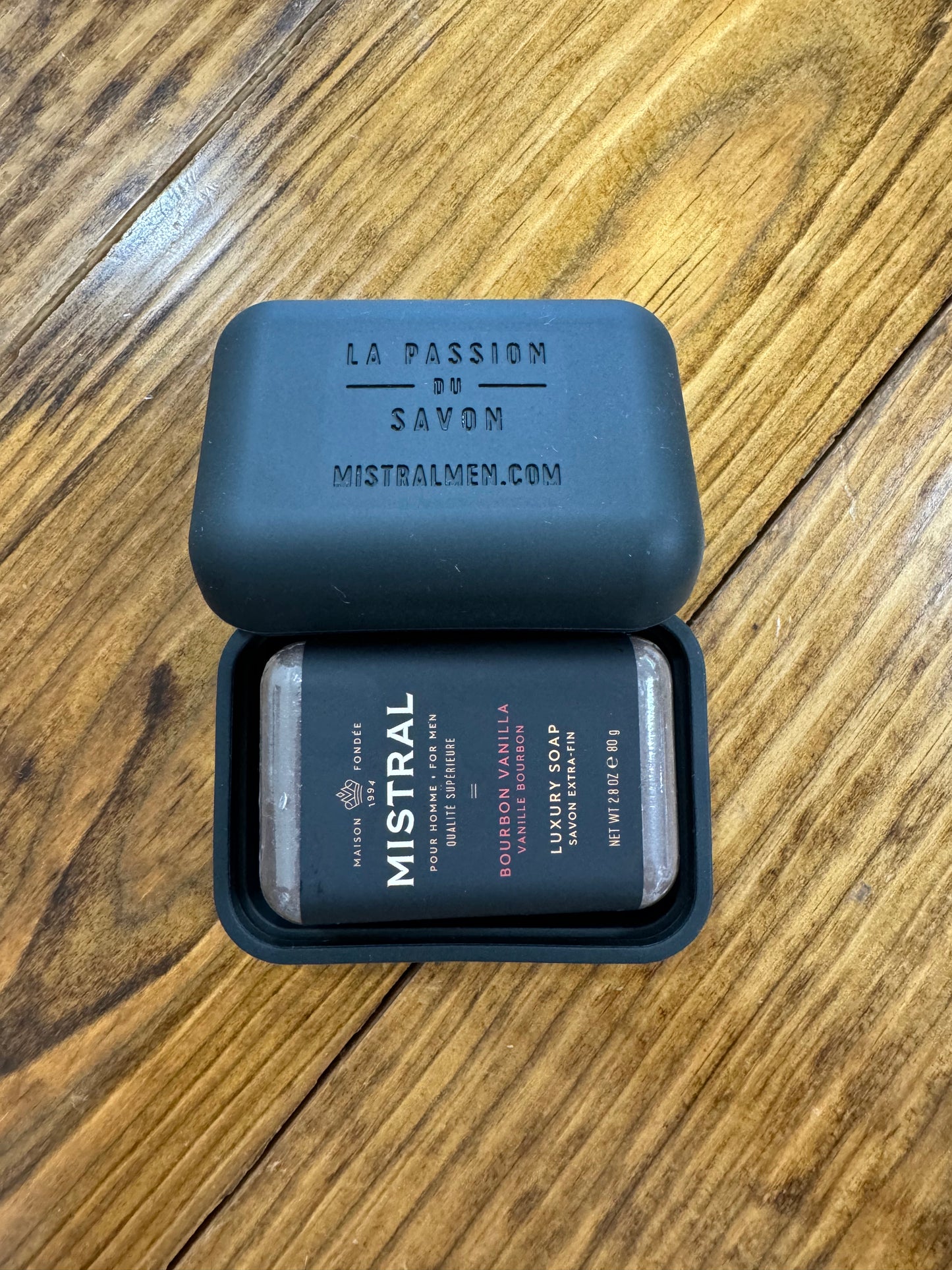 Men's Travel Bar Soap + Case Set