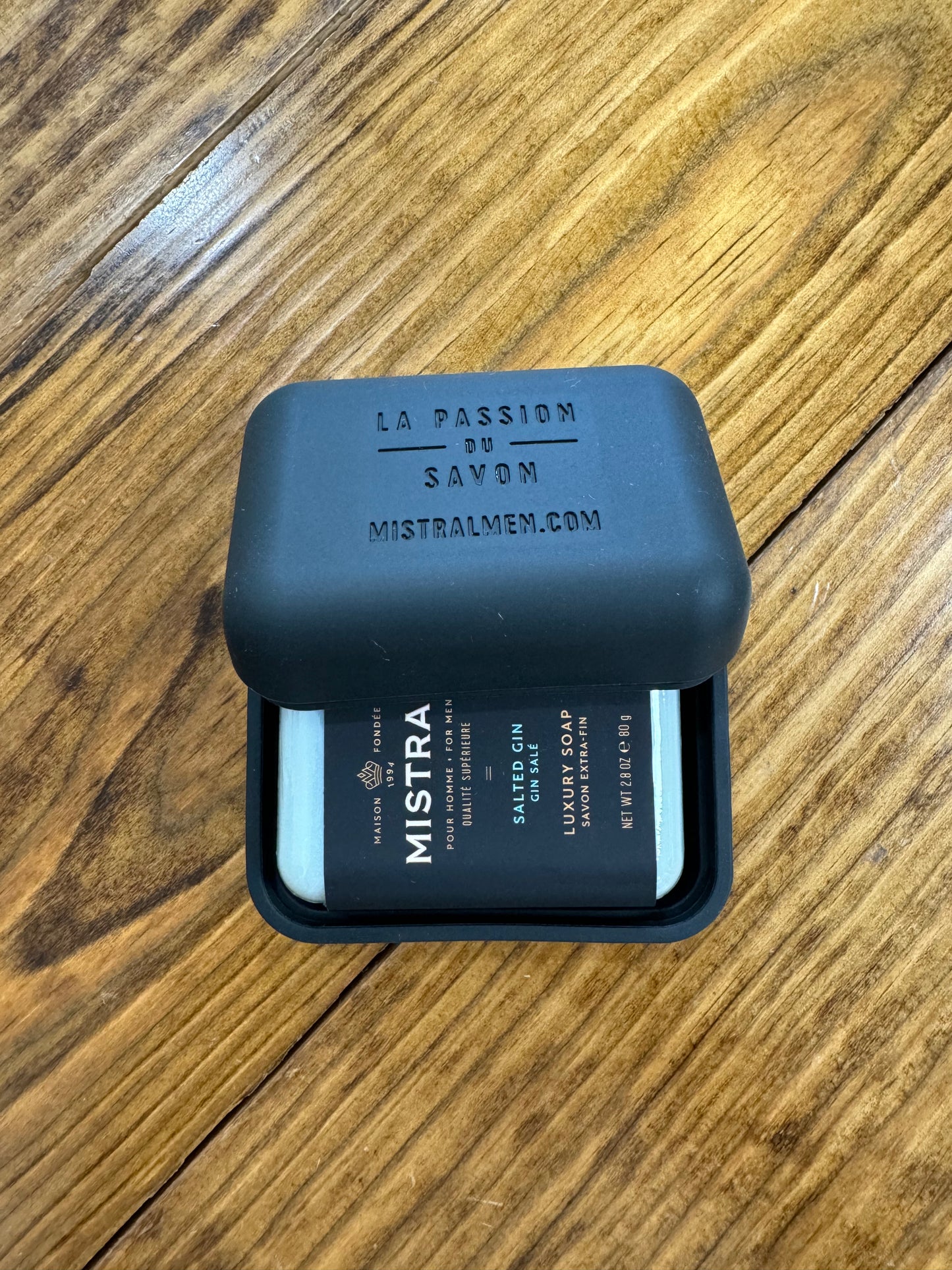 Men's Travel Bar Soap + Case Set