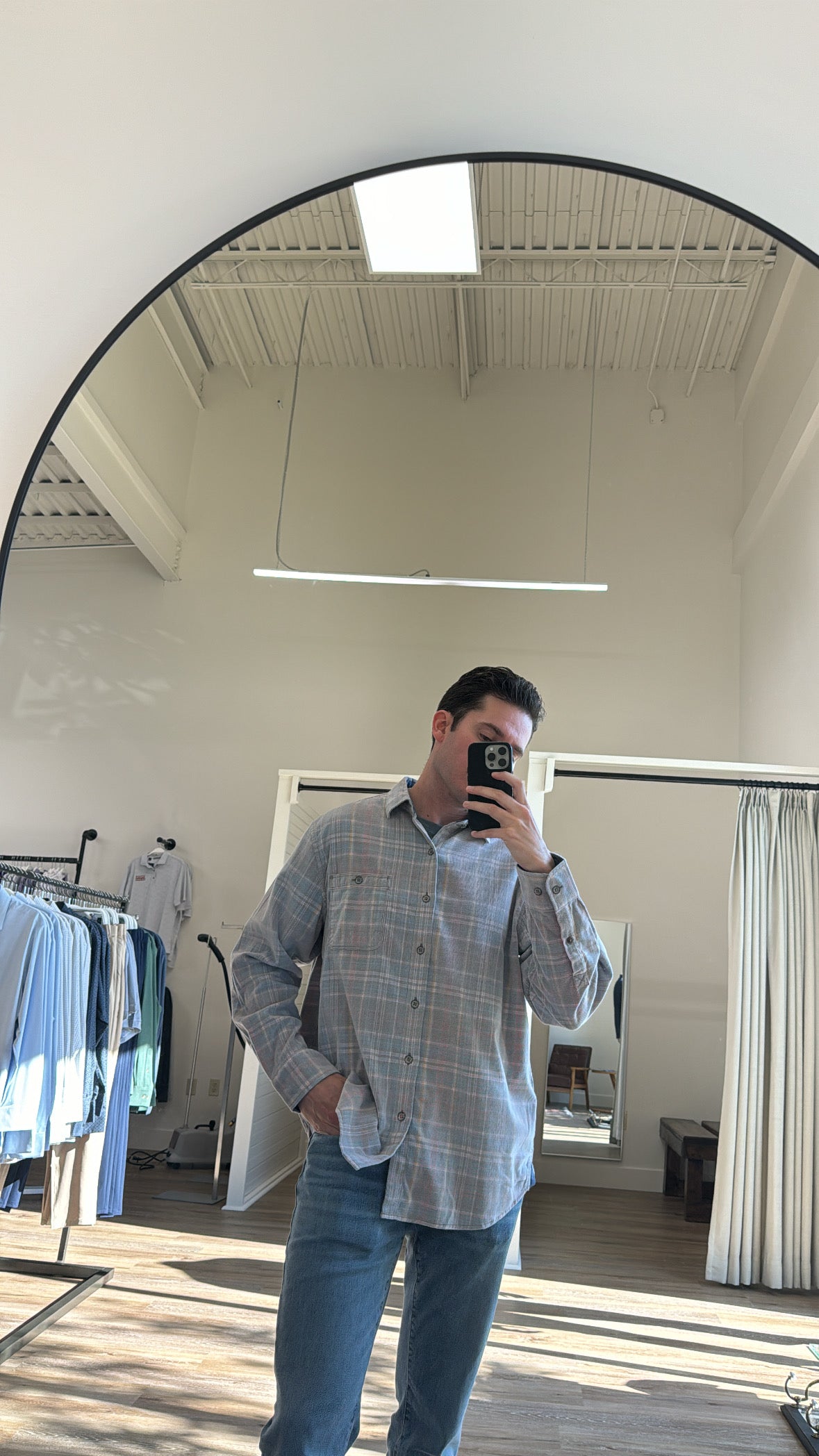 Coastline Cord Brisa Check Shirt