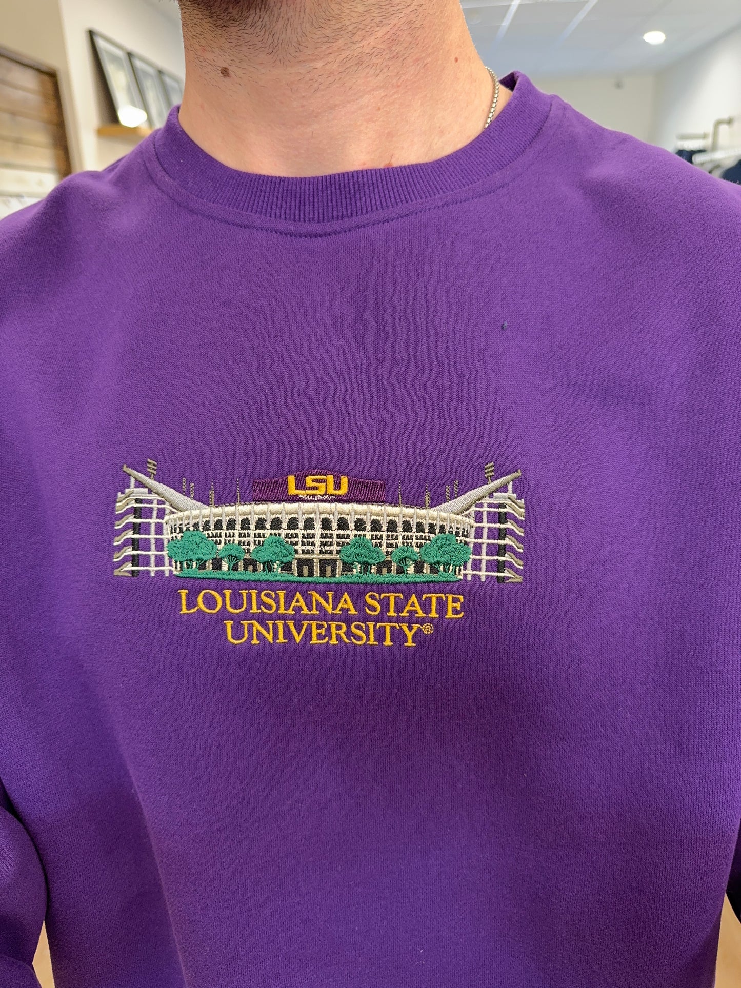 LSU Crewneck