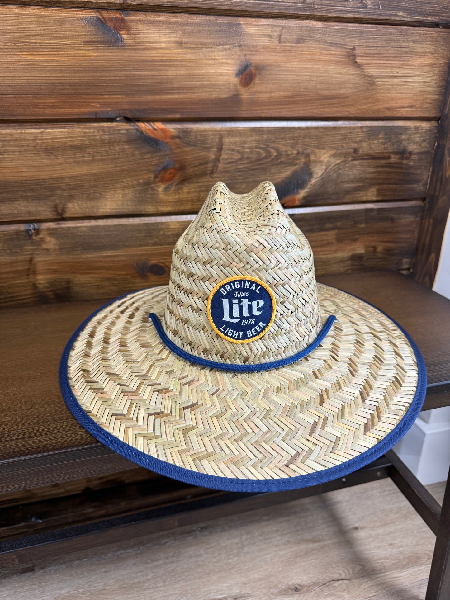 Miller Lite Straw Hat