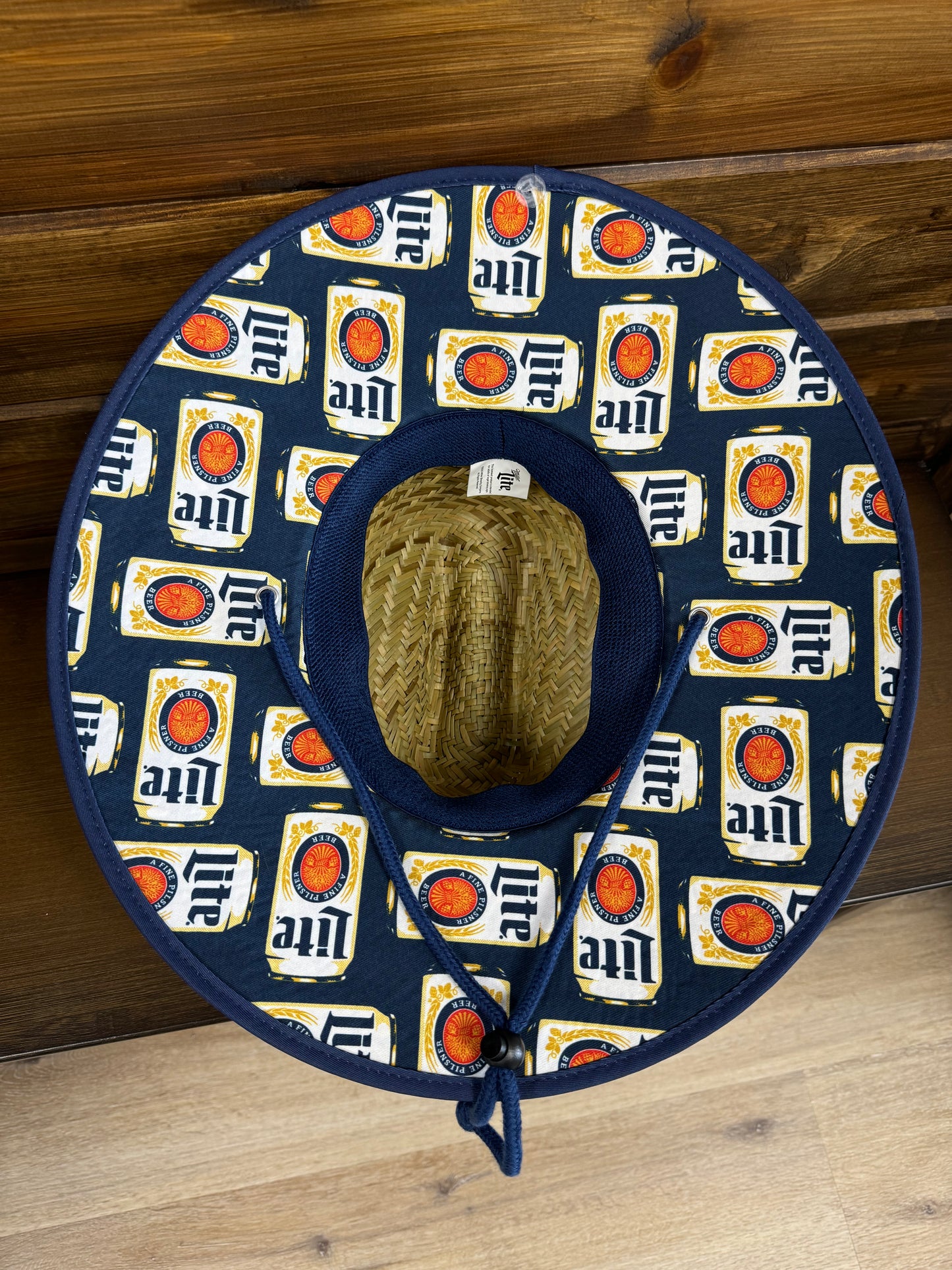 Miller Lite Straw Hat