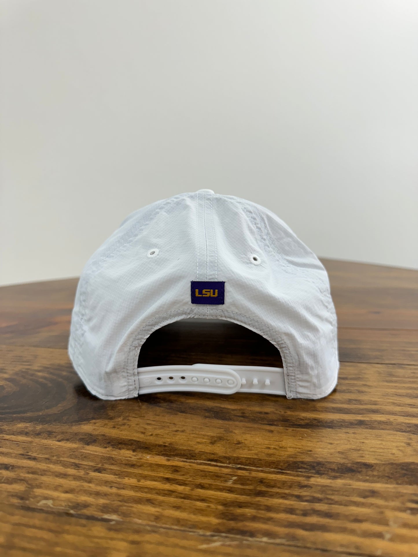 LSU Tigers Script Hitch Cap - White