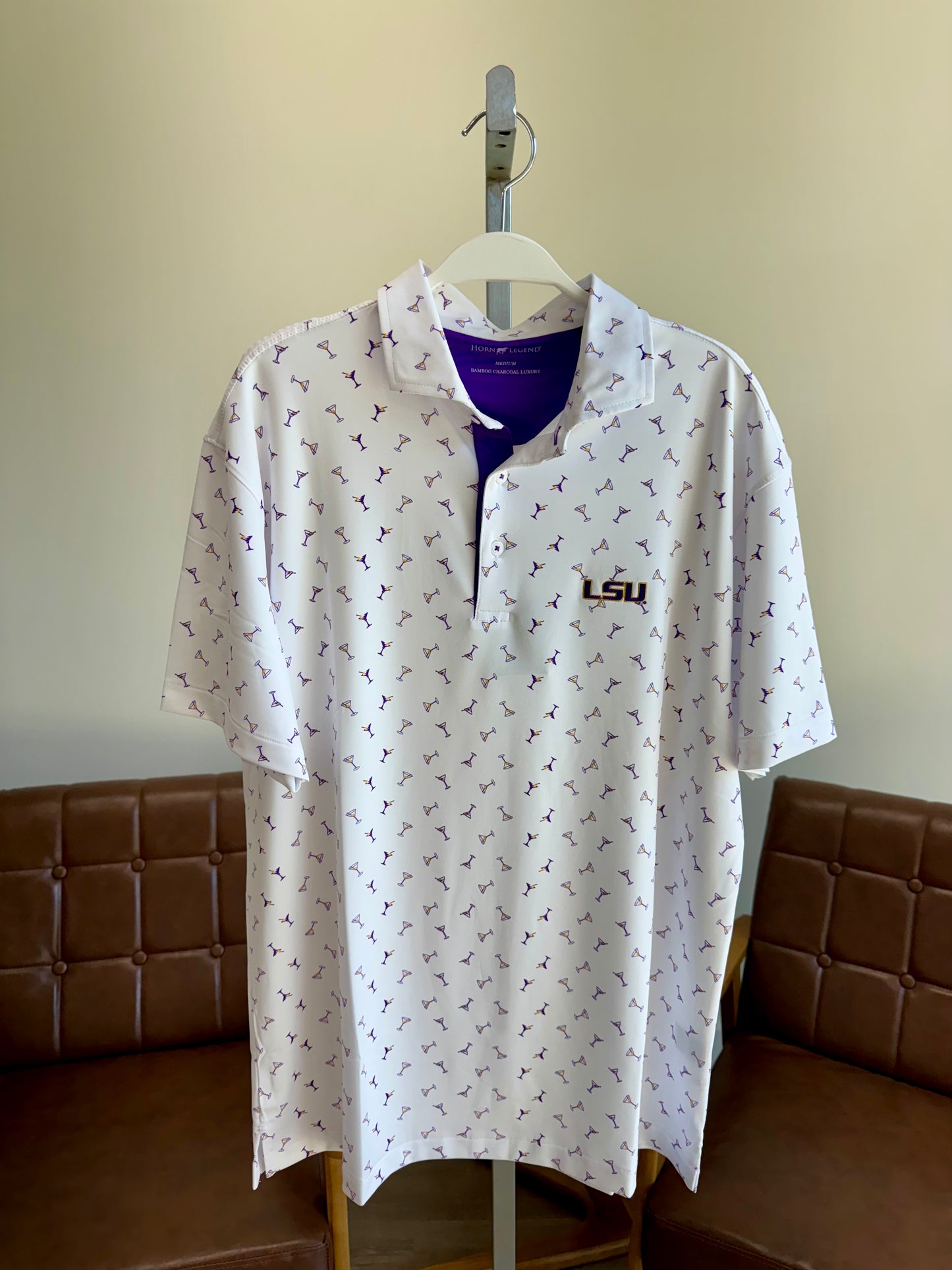 LSU Martini Polo