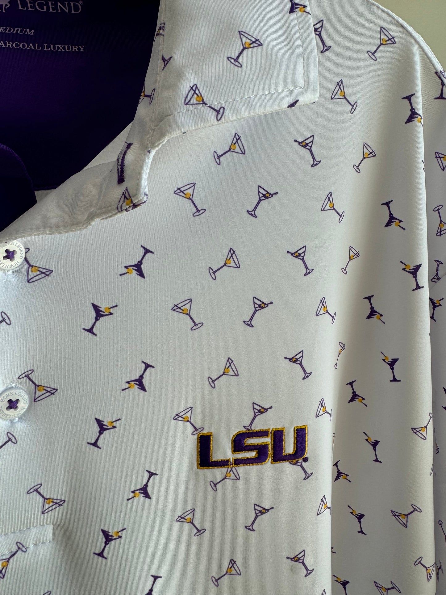 LSU Martini Polo