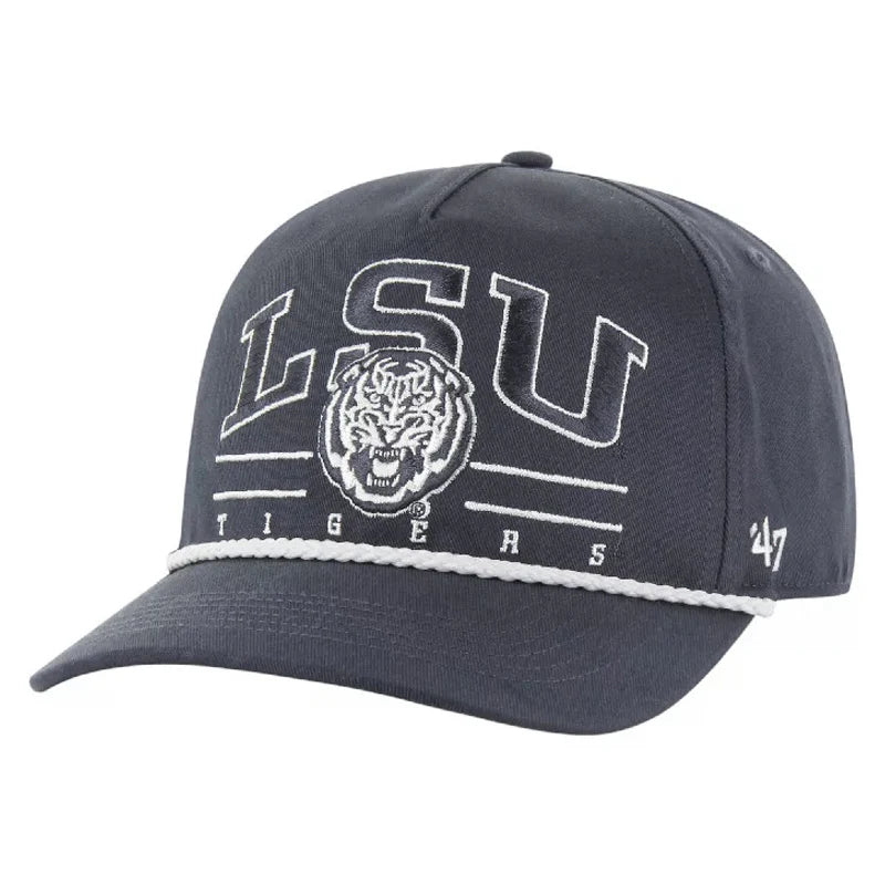 47 LSU Tigers Vintage Roscoe Rope Hitch Adjustable Hat - Navy
