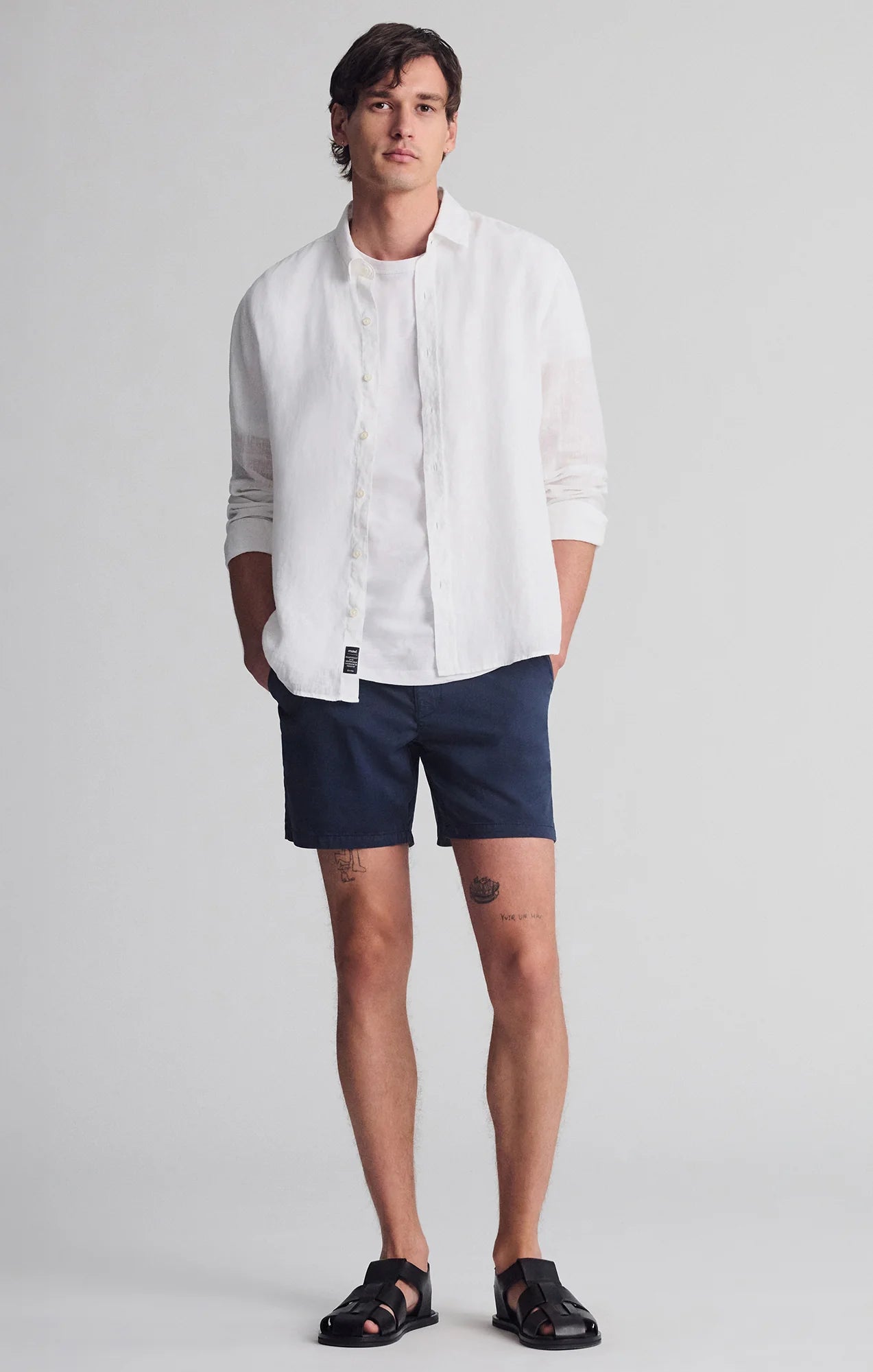 Nate 7" Inseam Shorts - Night City Smart