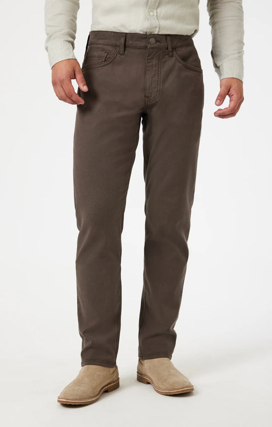 Marcus Slim Straight Leg Pants - Oak Luxe Twill