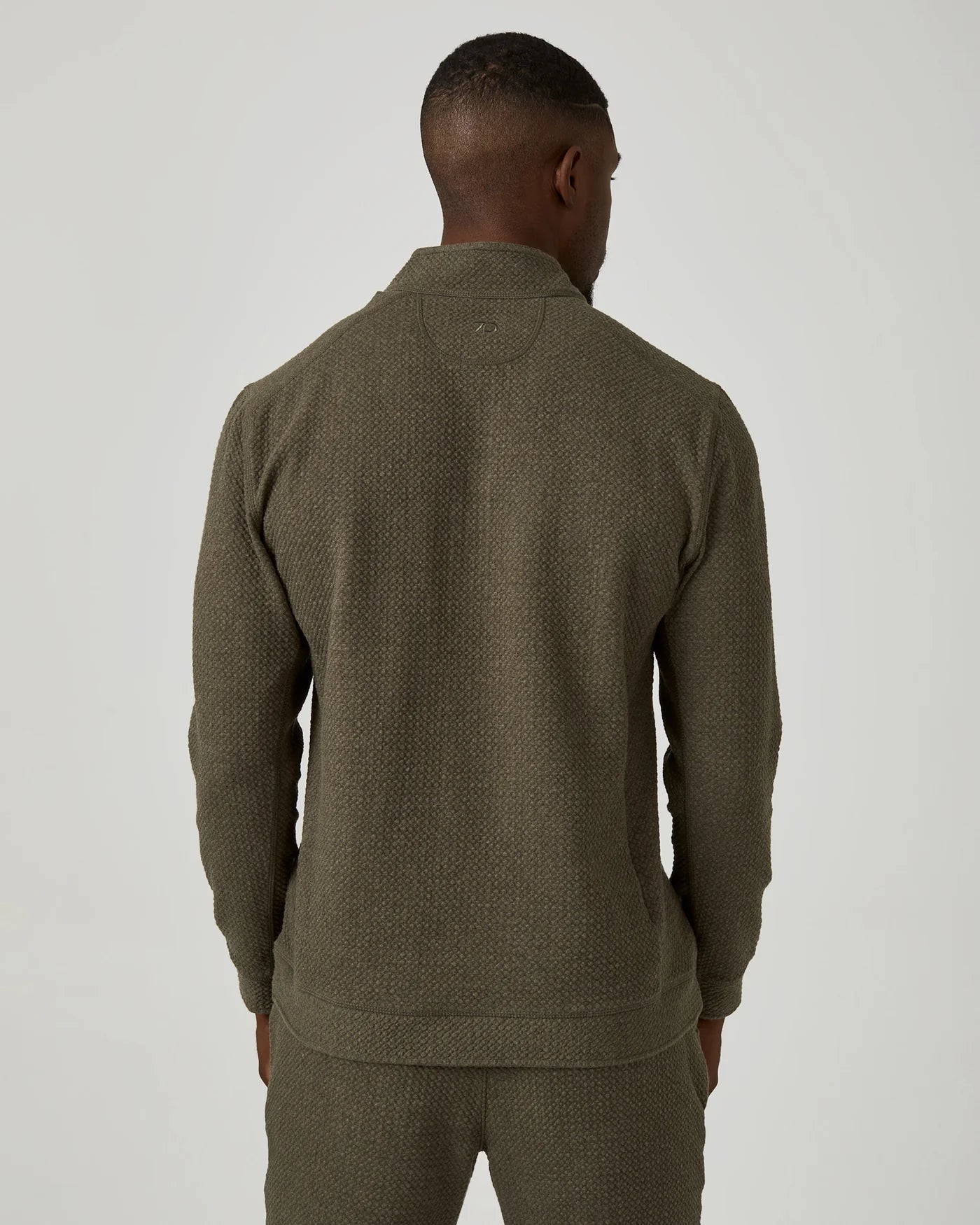 Restoration Quarter Zip Pullover - Olive