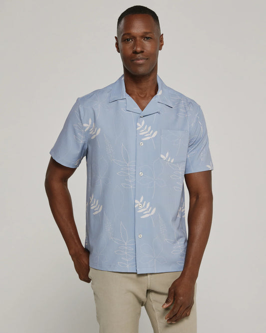 Ciro Camp Shirt - Dusk Blue