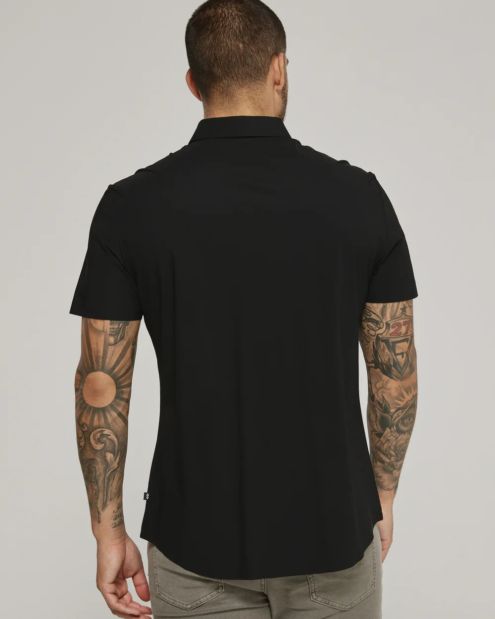 American Me Short Sleeve Shirt - Black