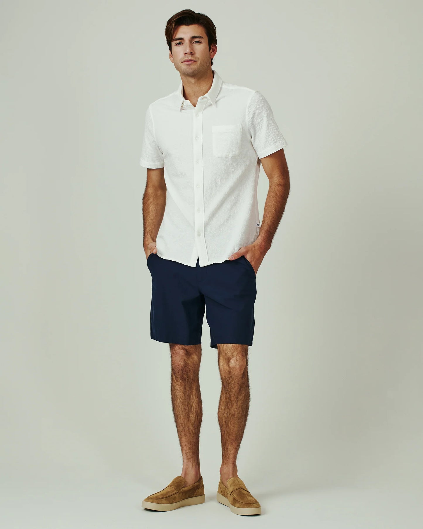 Bennet Short Sleeve Shirt - Ivory