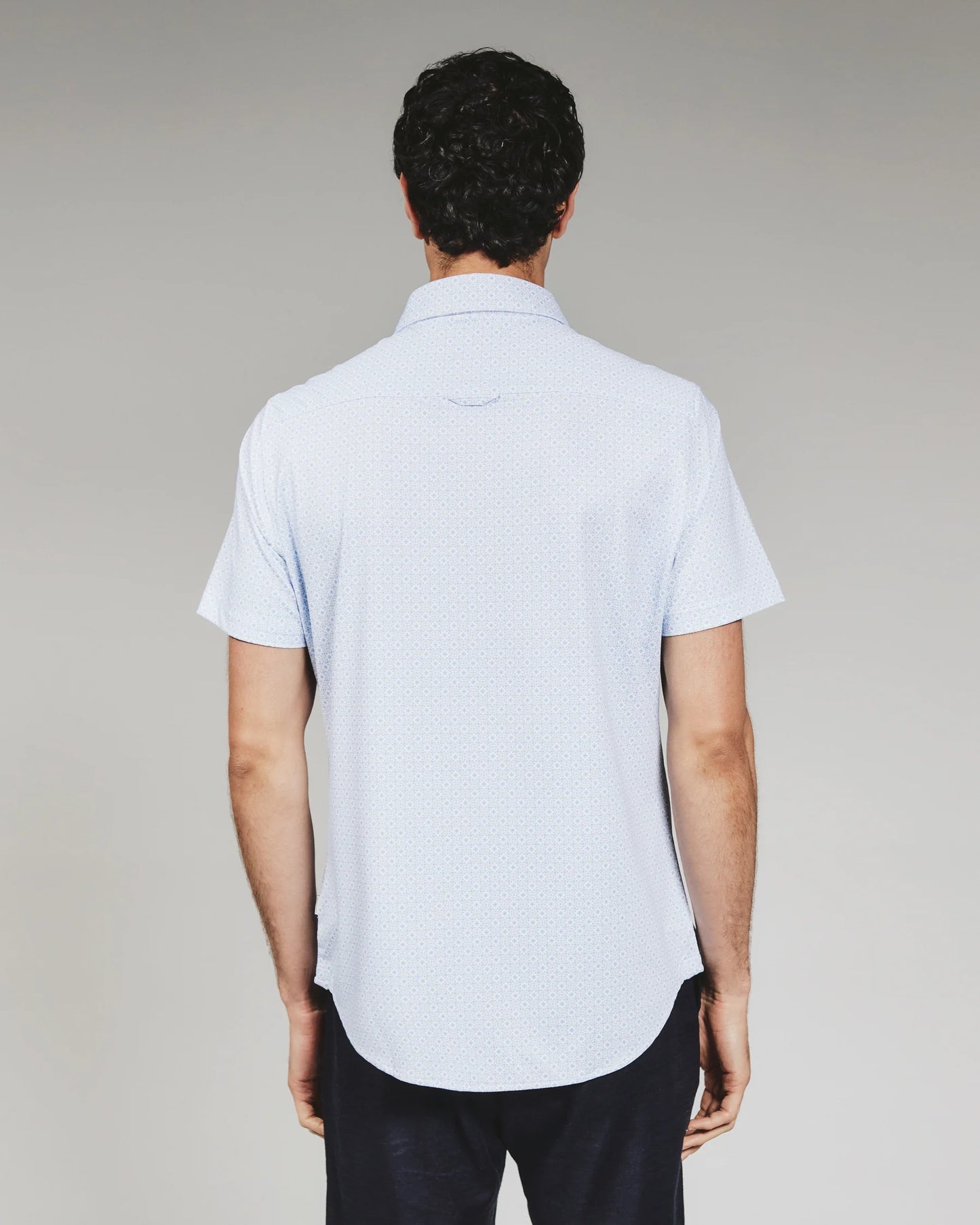 Pryce Short Sleeve Shirt - Light Blue