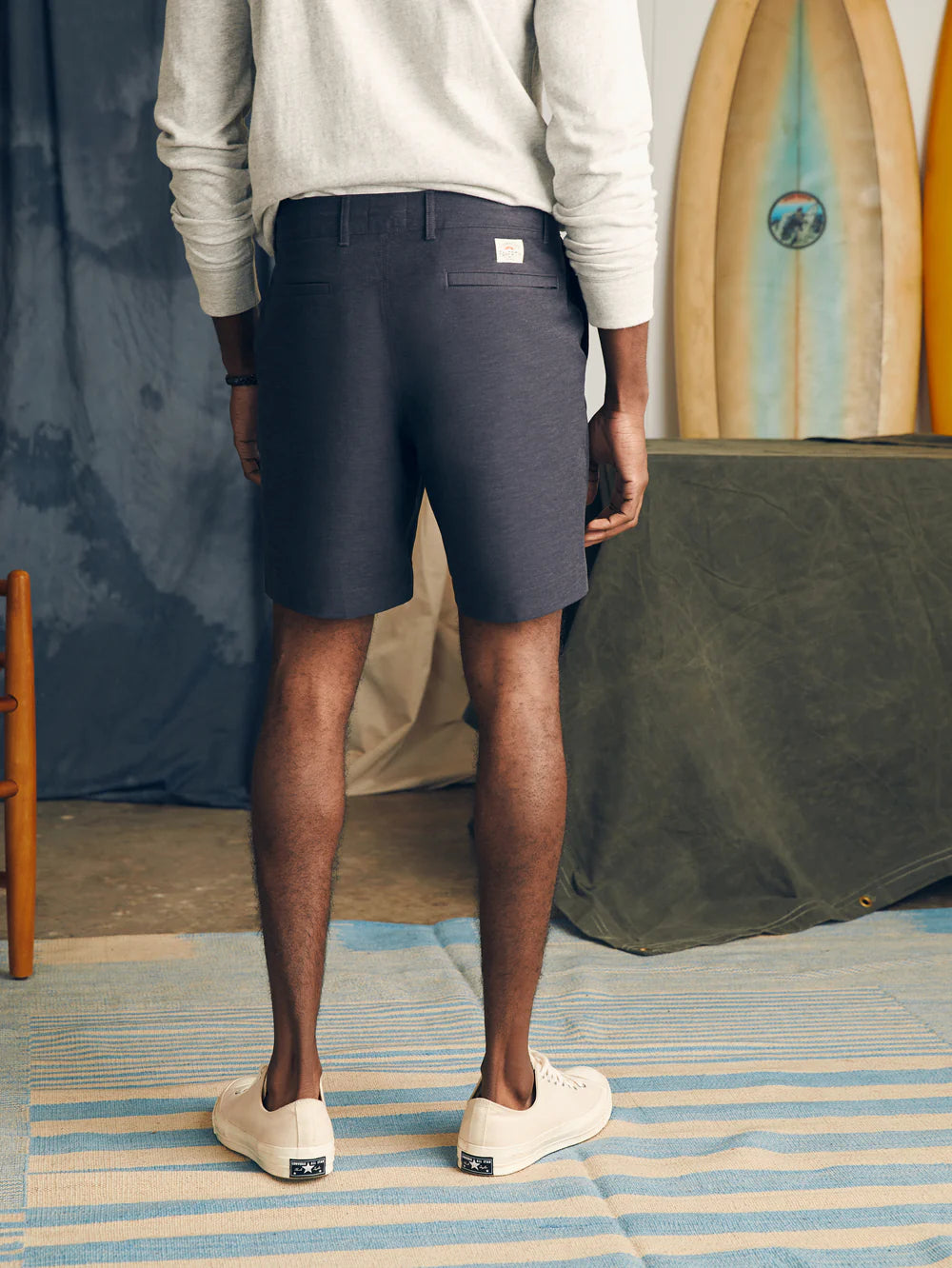 Faherty All Day Shorts - Charcoal