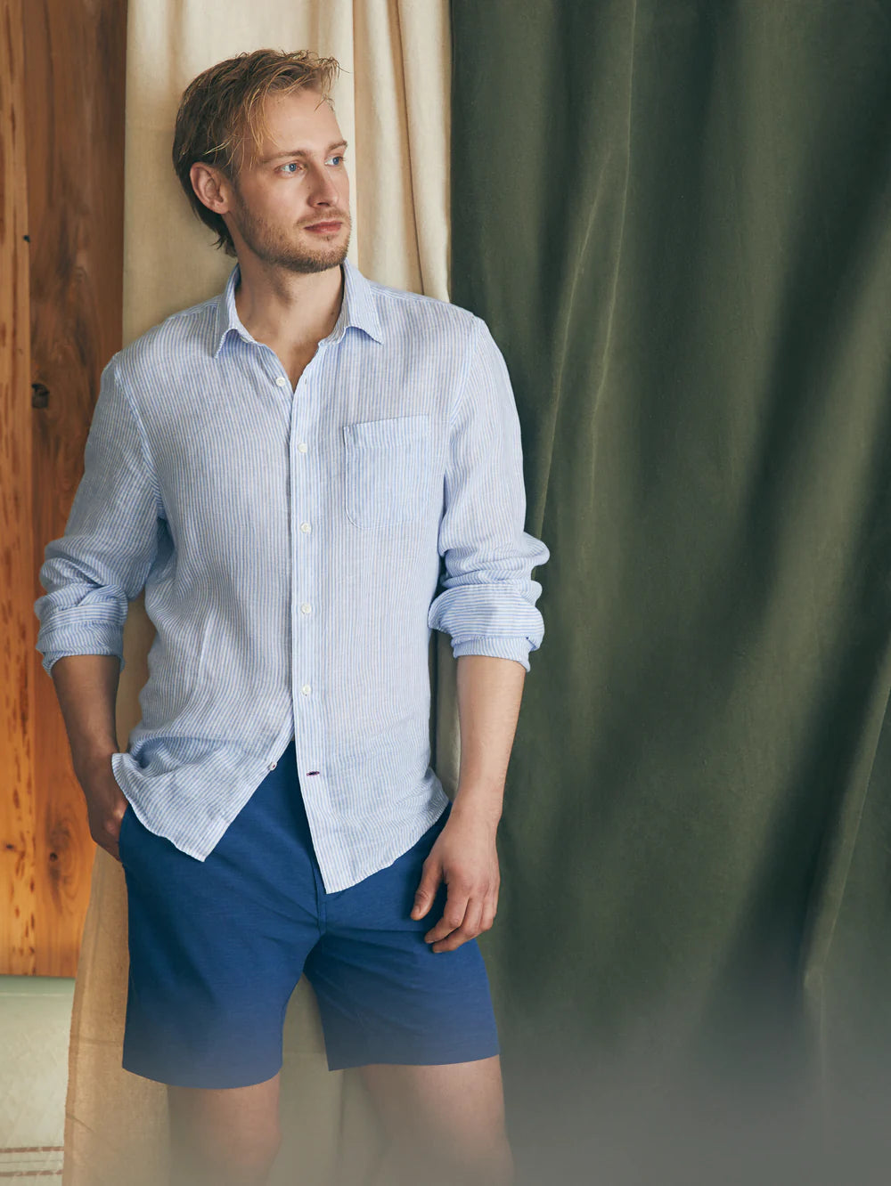 Faherty All Day Shorts - Navy
