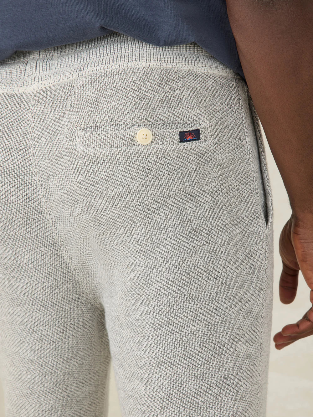 Faherty Whitewater Sweatpant - Grey Shell Loop
