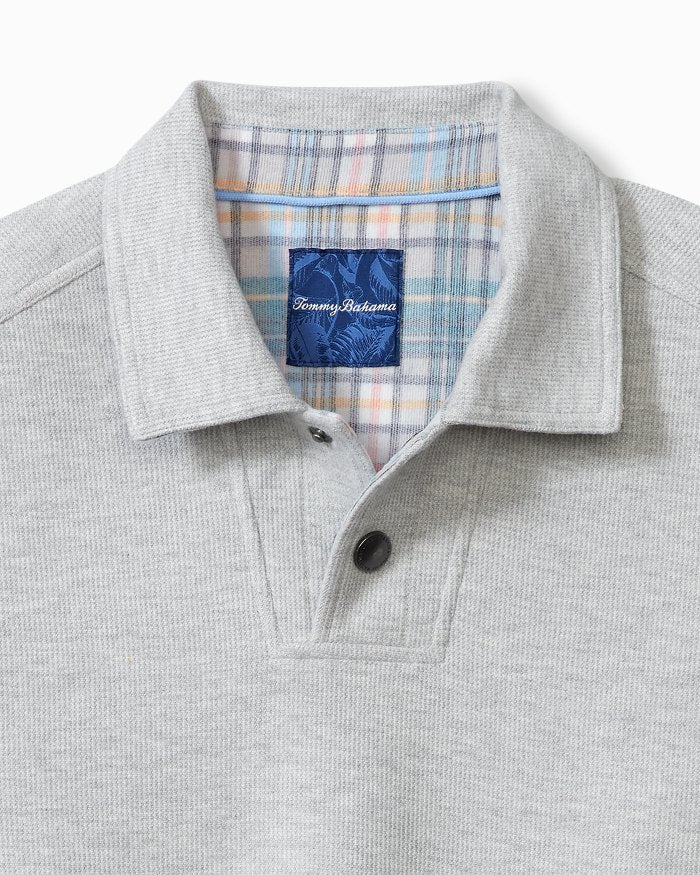 Las Arias Sweatshirt Polo - Grey